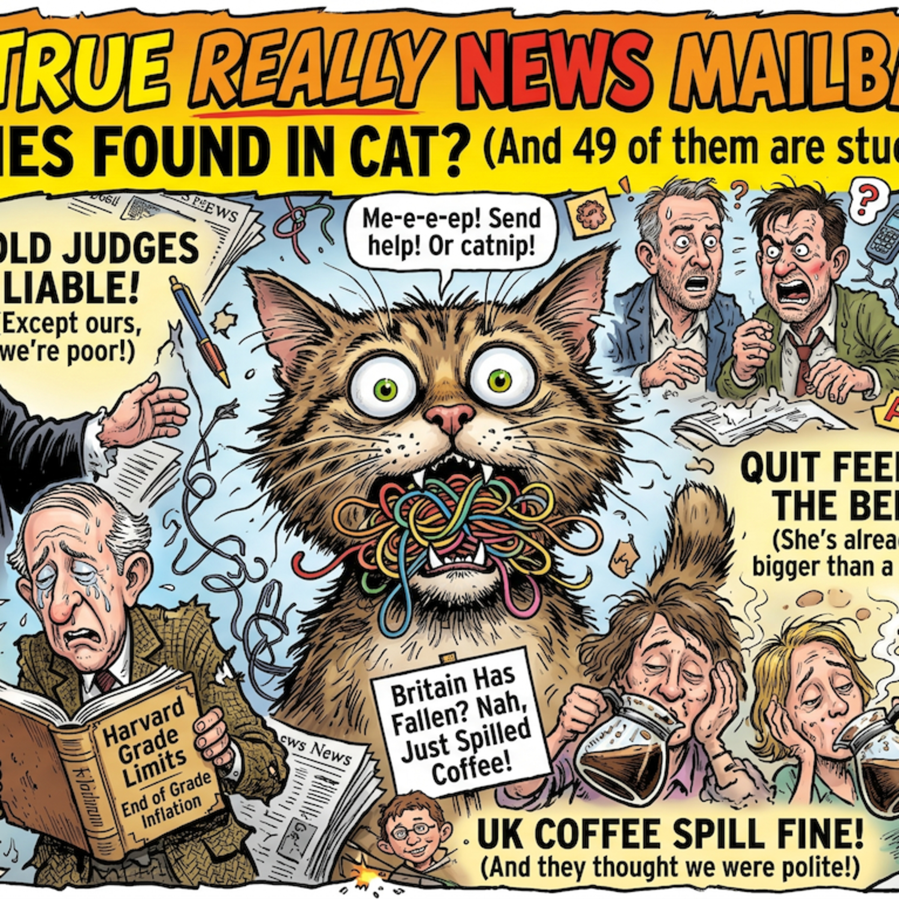 Wing-Flavored Martinis?! + Harvard Ends Grade Inflation | Mailbag 227 episode artwork