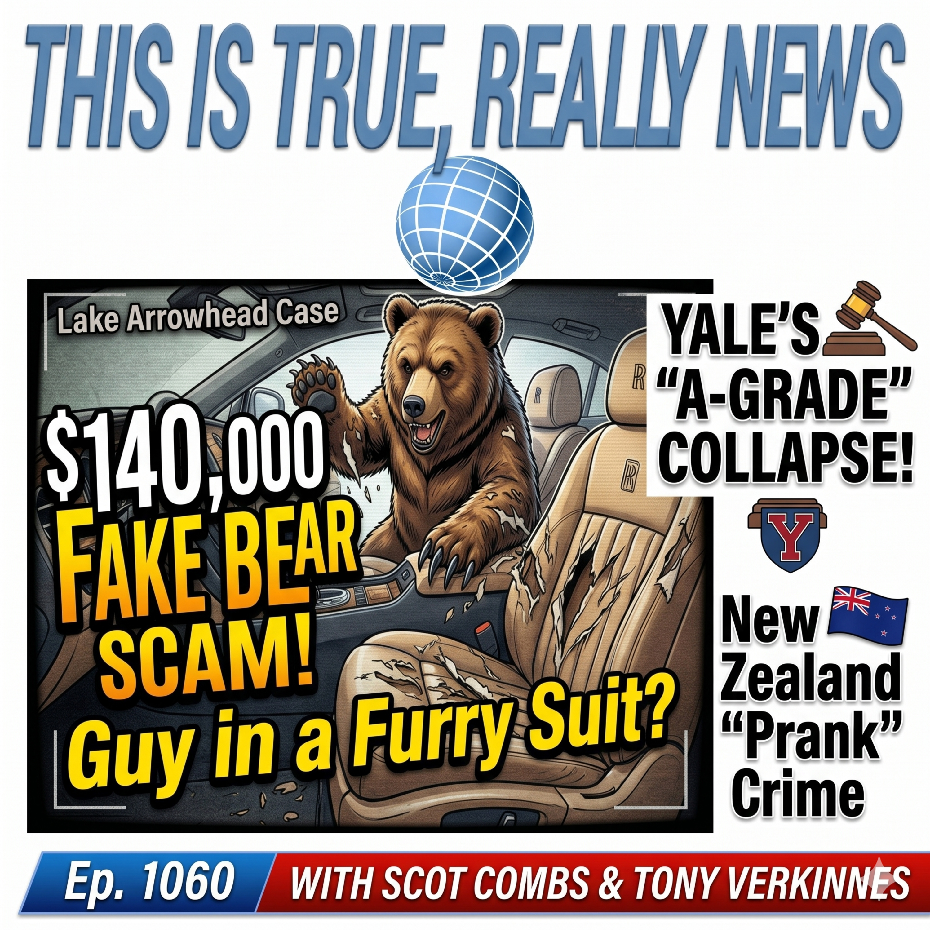 $140,000 Insurance Scam: The "Bear" Was a Guy in a Suit! 🐻 Ep 1060 episode artwork
