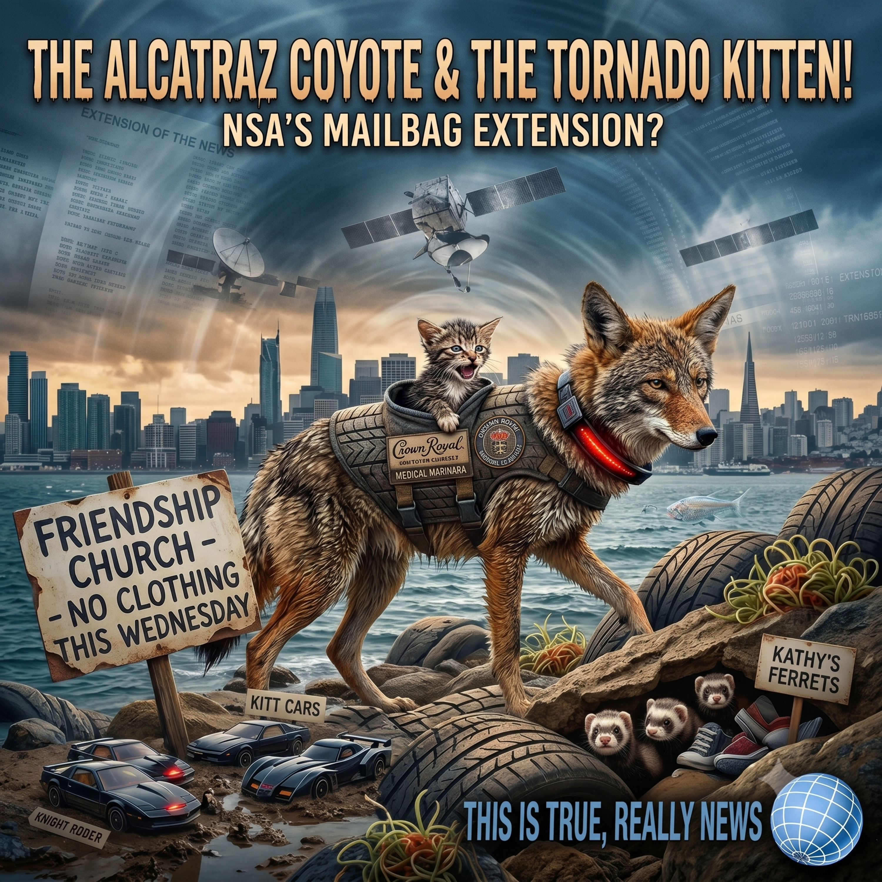 Tornado Kittens, Alcatraz Coyotes & Medical Marinara | Mailbag Ep 233 episode artwork