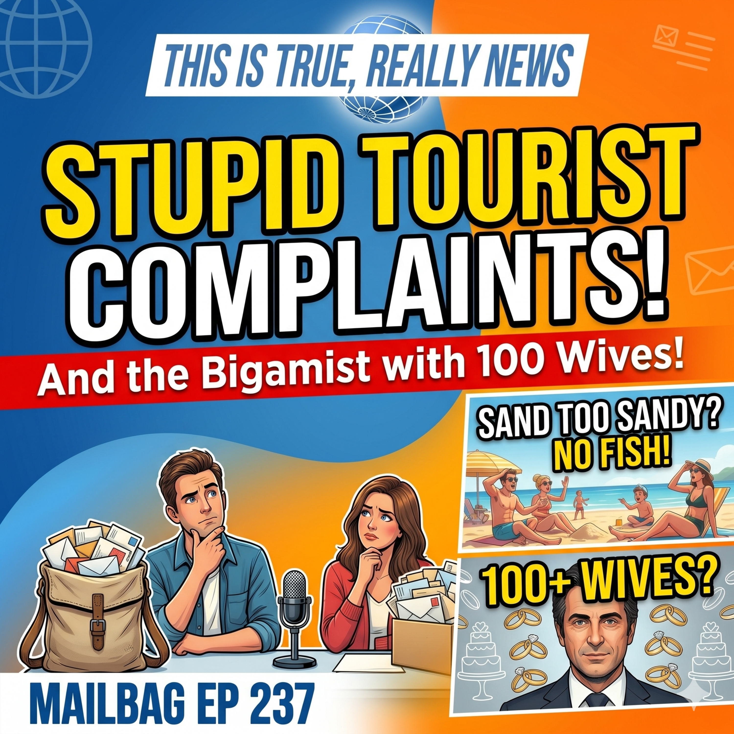 America’s Most Prolific Bigamist & Ridiculous Vacation Complaints | Mailbag 237 episode artwork