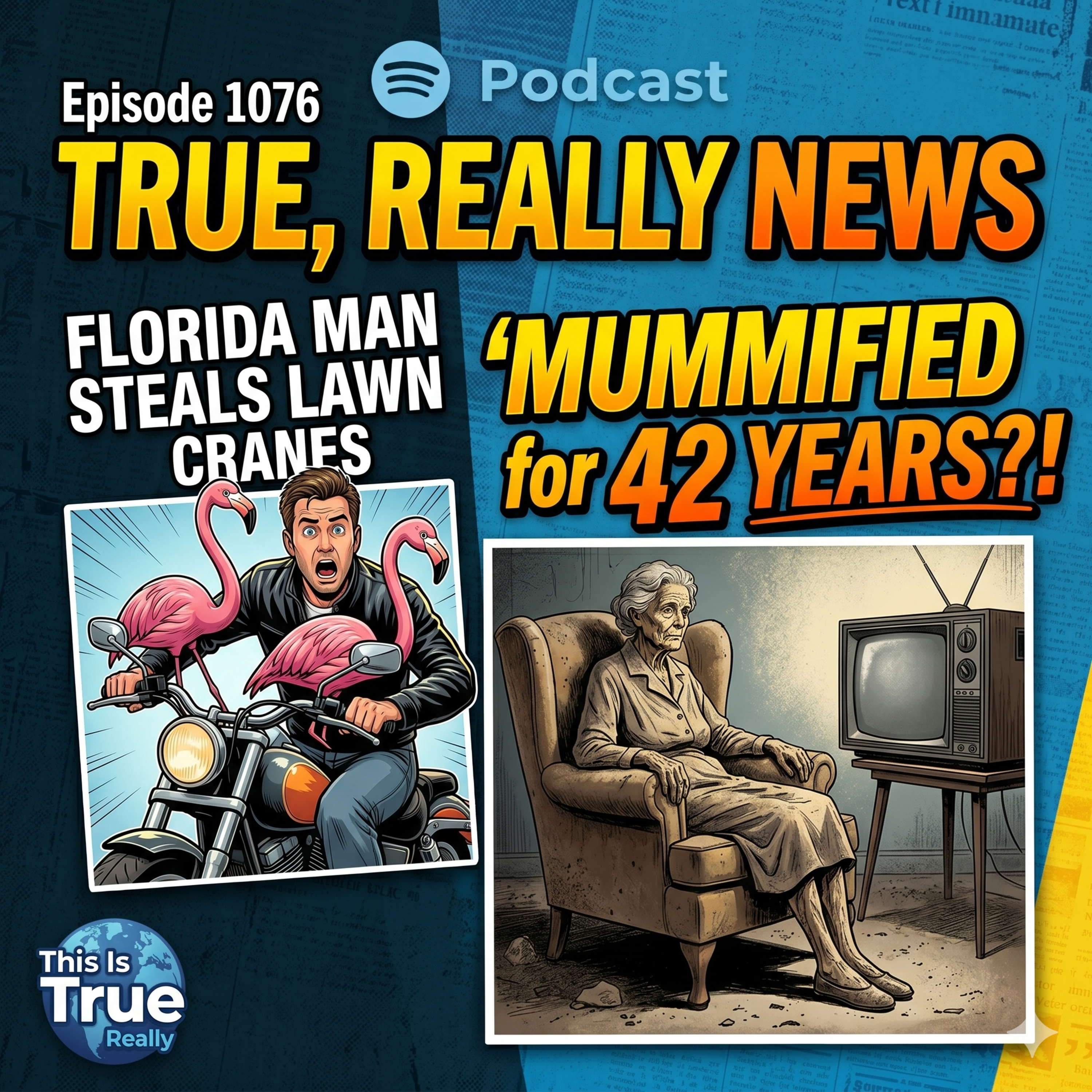 The 42-Year Time Capsule Body, Florida Crane Thieves, & Ancient Roman Bathrooms | Ep. 1076 episode artwork