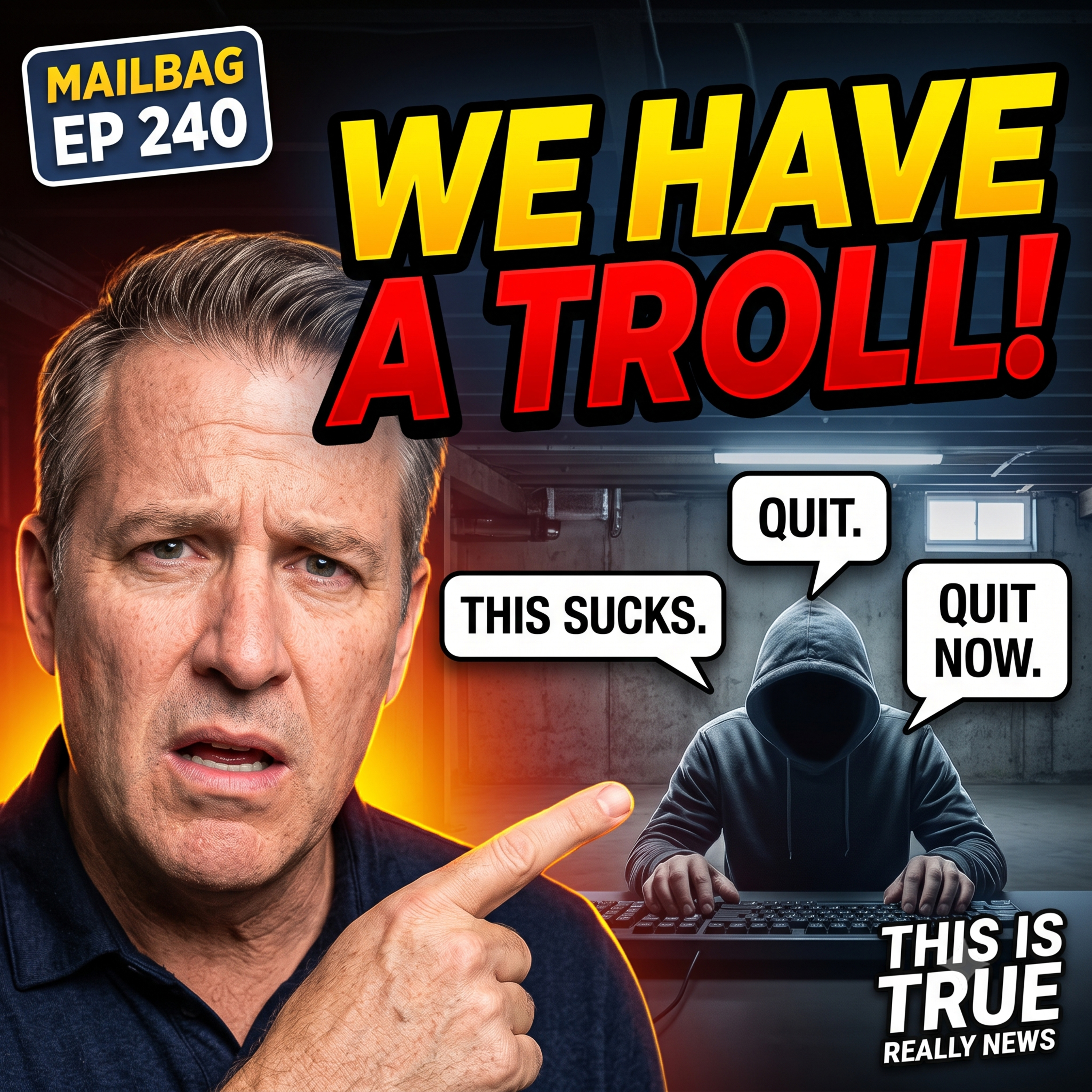 We Got Trolled! The Psychology of Haters, Farting Dogs & Soccer Flops | Mailbag Ep 240 episode artwork