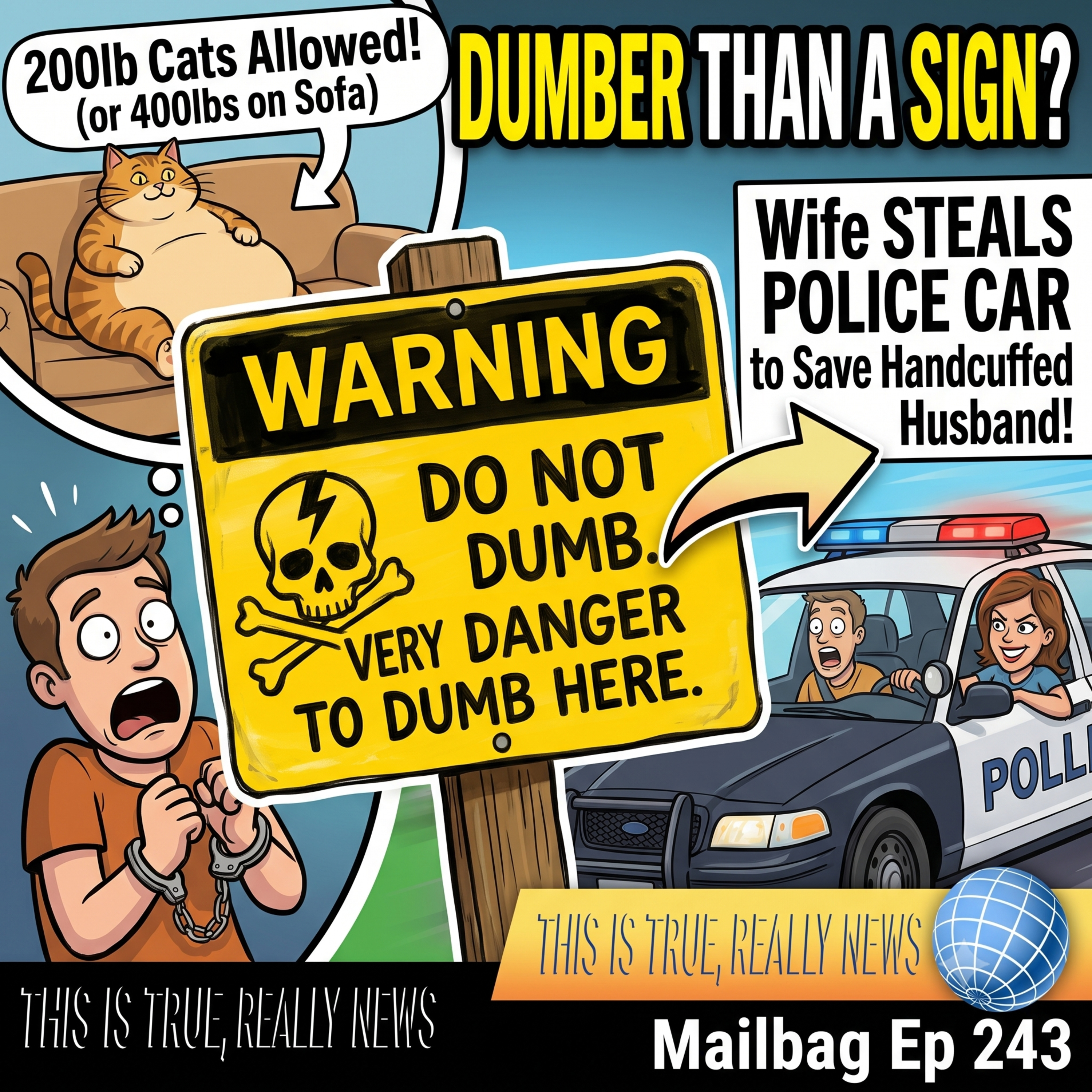 Wife Steals Cop Car to Save Arrested Husband! | Mailbag Ep 243 episode artwork