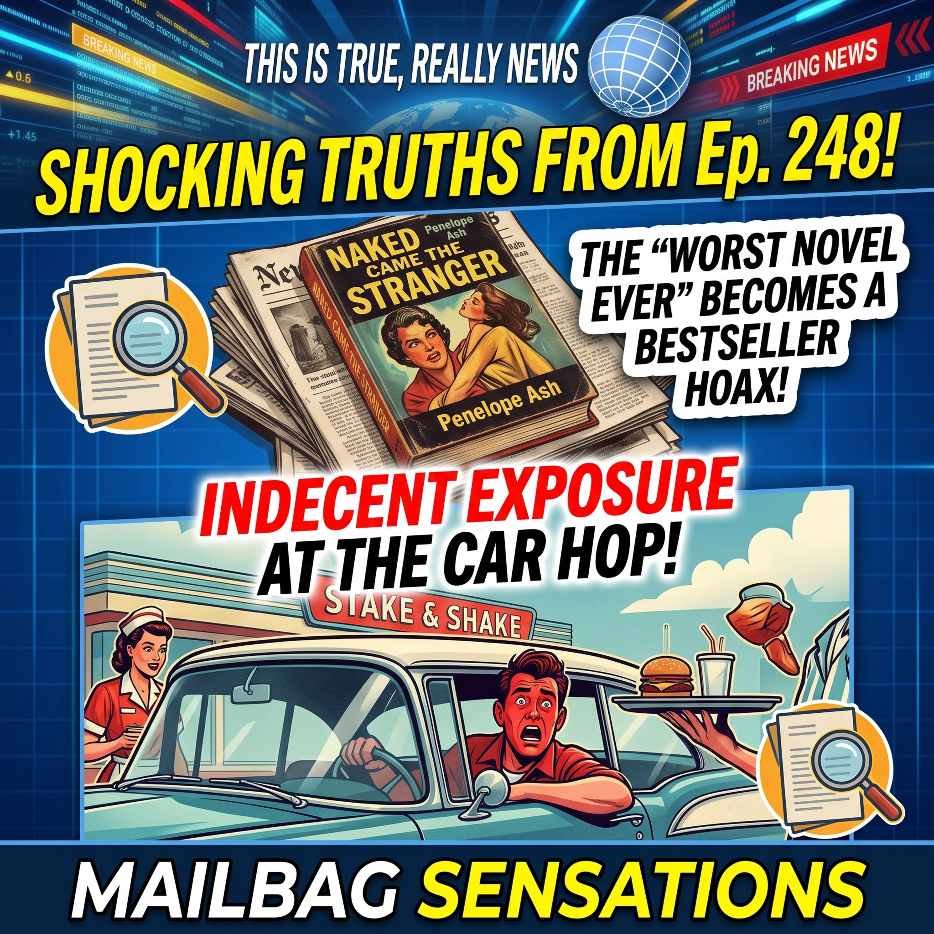 Naked Came the Stranger: The Fake Bestseller That Fooled the World | Mailbag 248 episode artwork