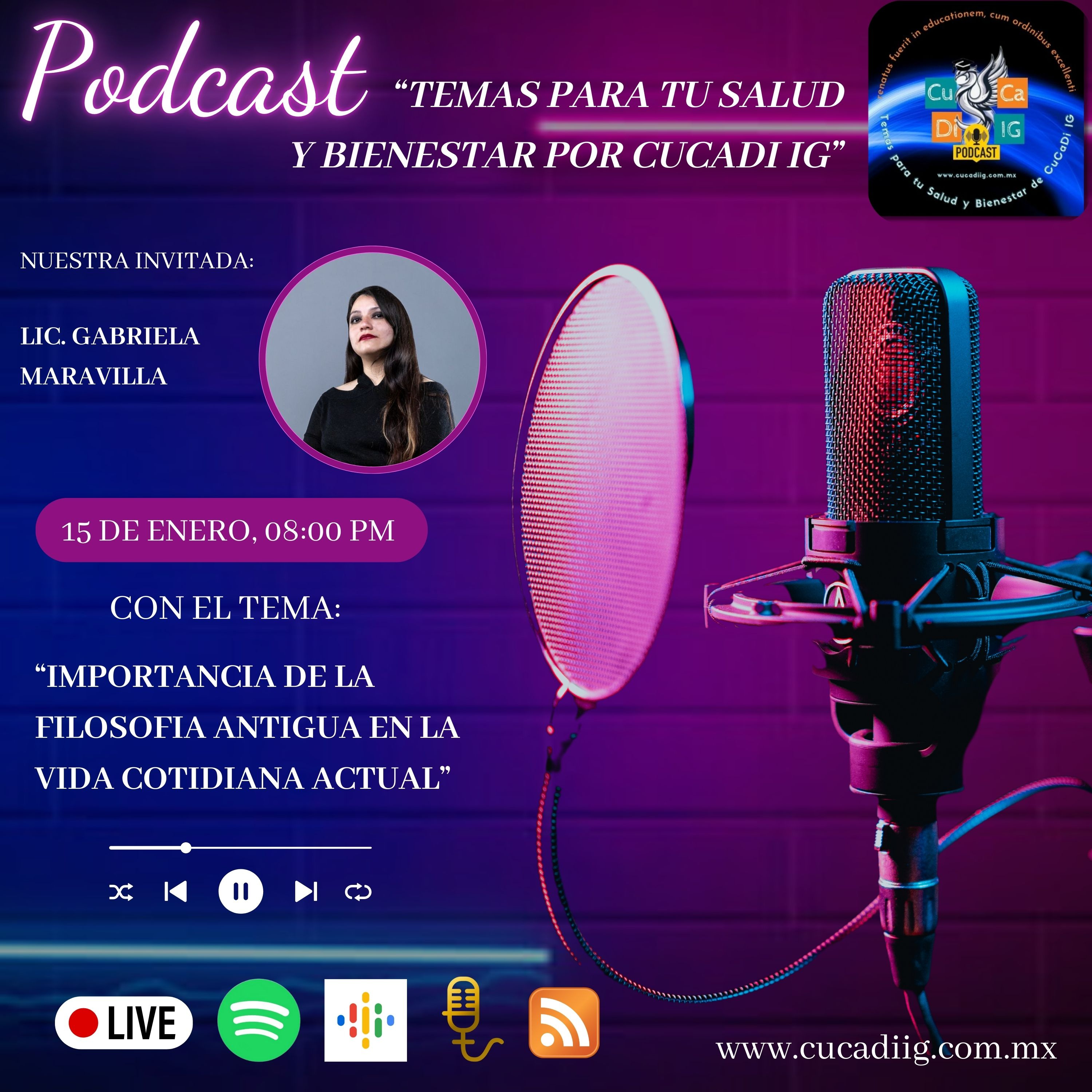 Temas para tu Salud y Bienestar de CuCaDi IG