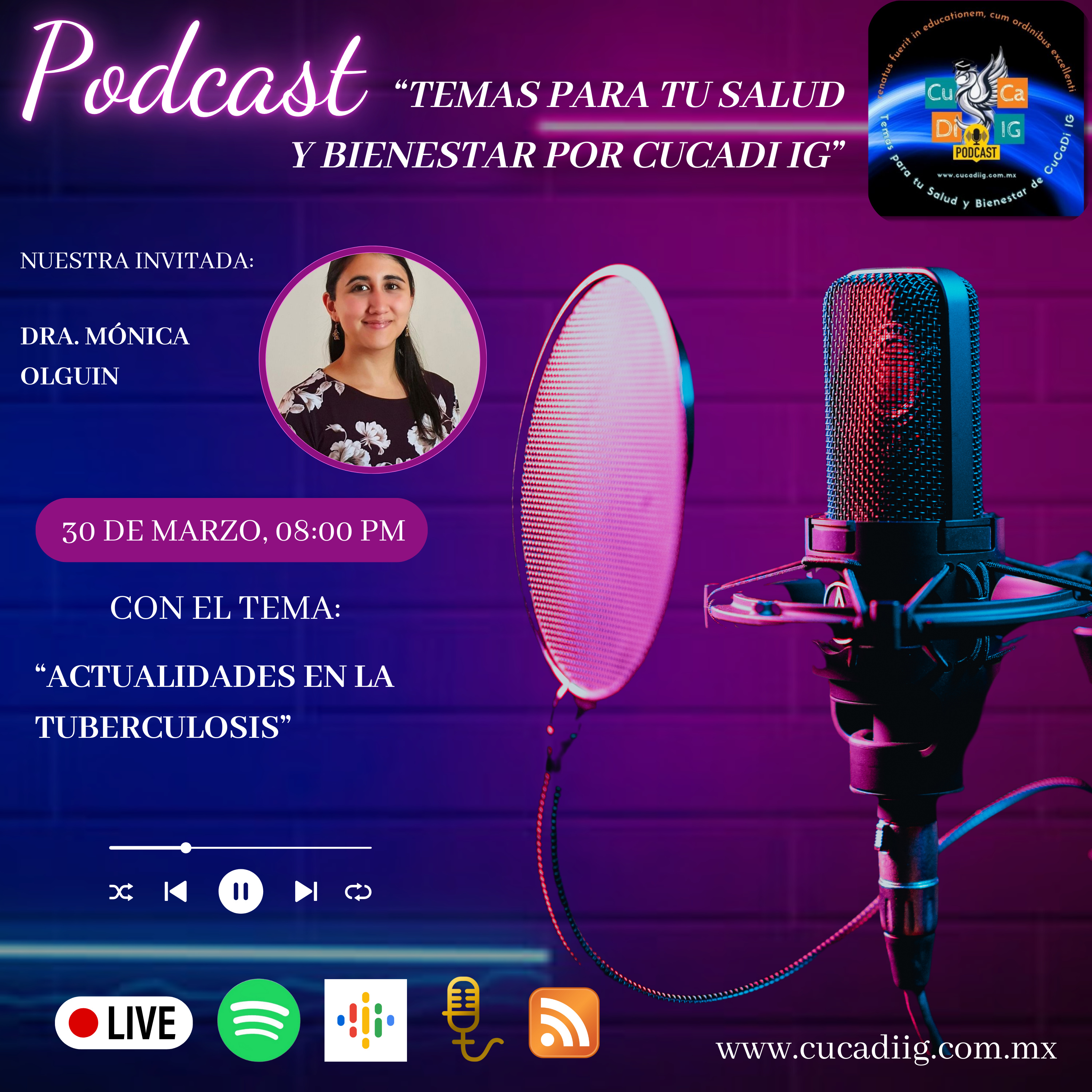 Temas para tu Salud y Bienestar de CuCaDi IG