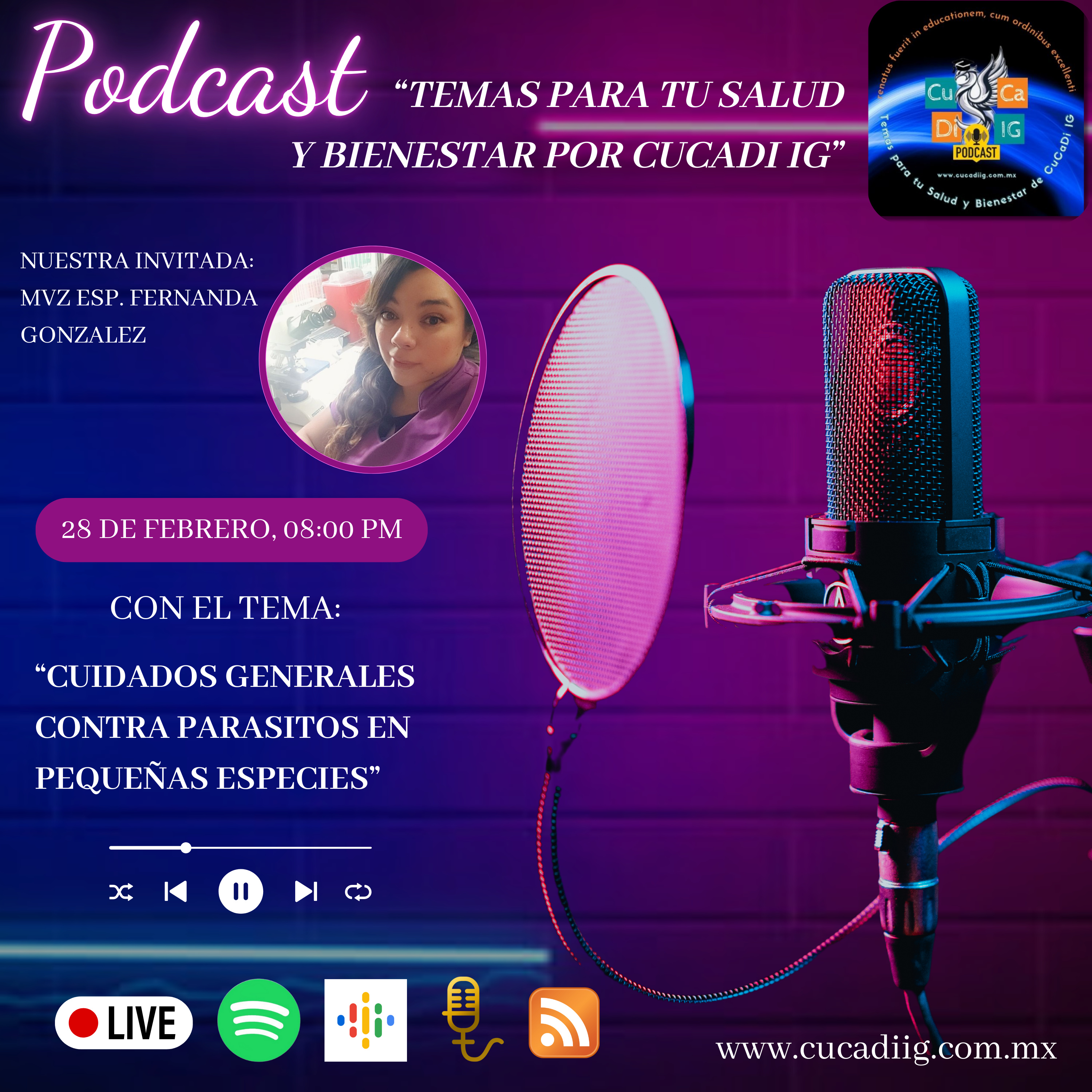 Temas para tu Salud y Bienestar de CuCaDi IG