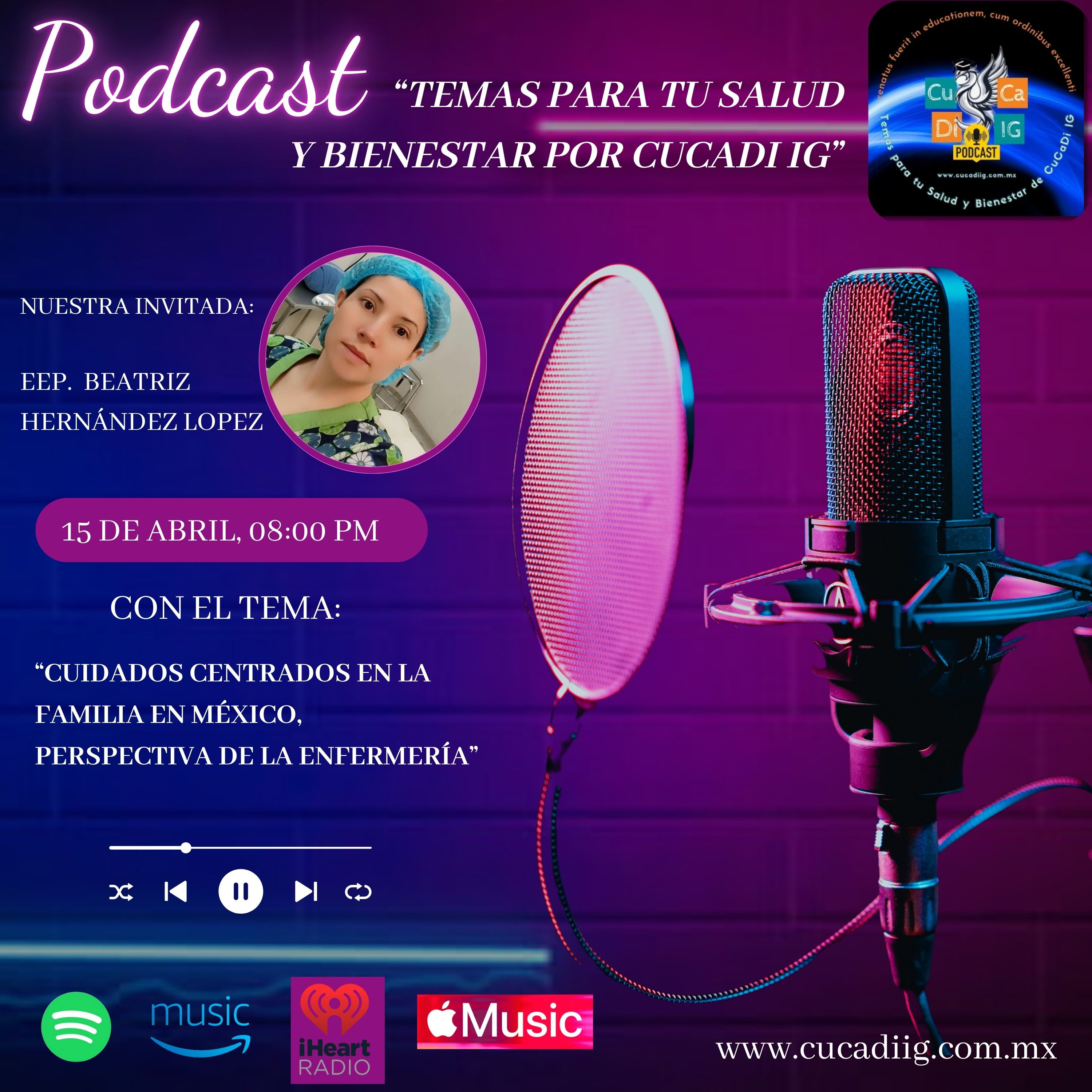 Temas para tu Salud y Bienestar de CuCaDi IG