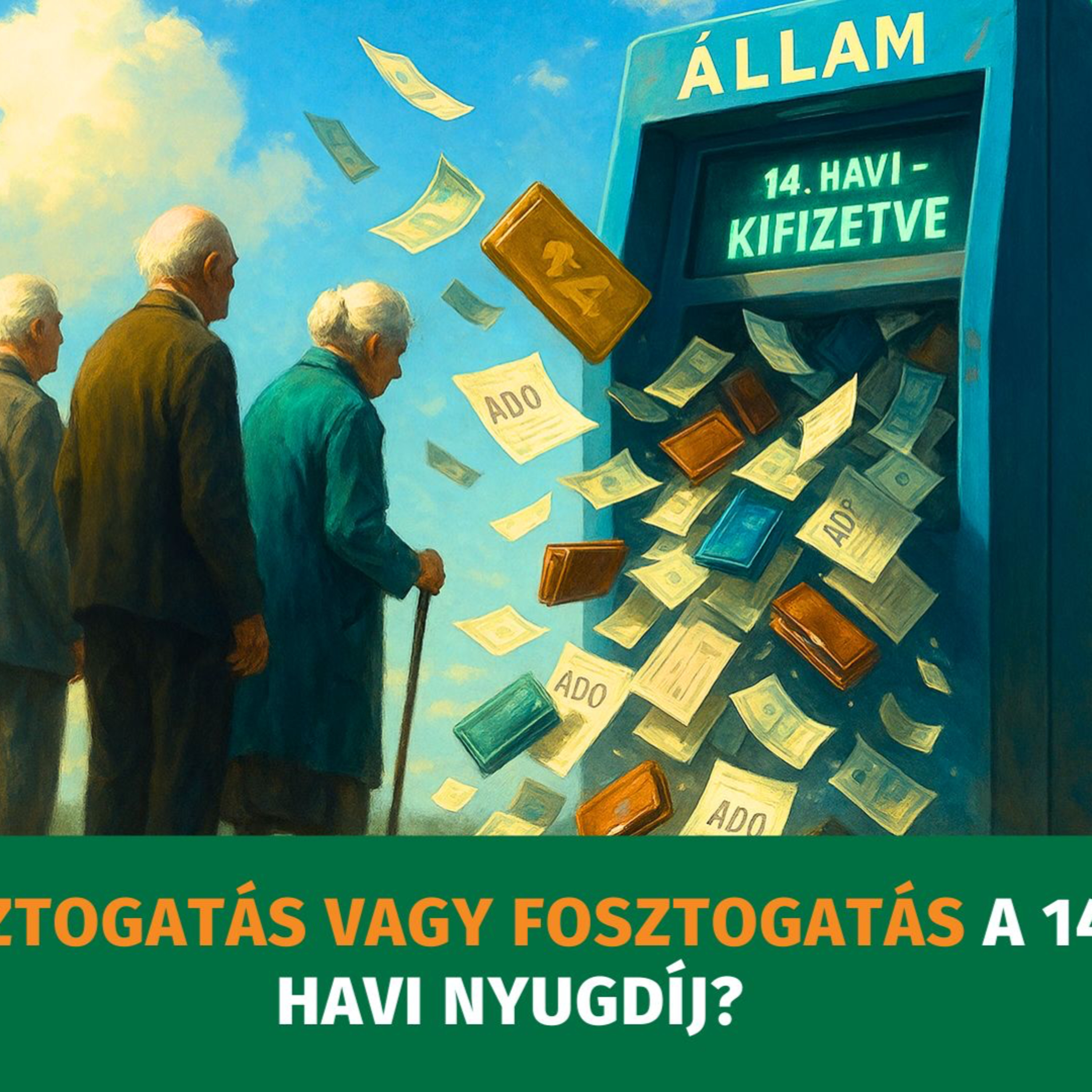 Osztogatás vagy fosztogatás a 14. havi nyugdíj? episode artwork