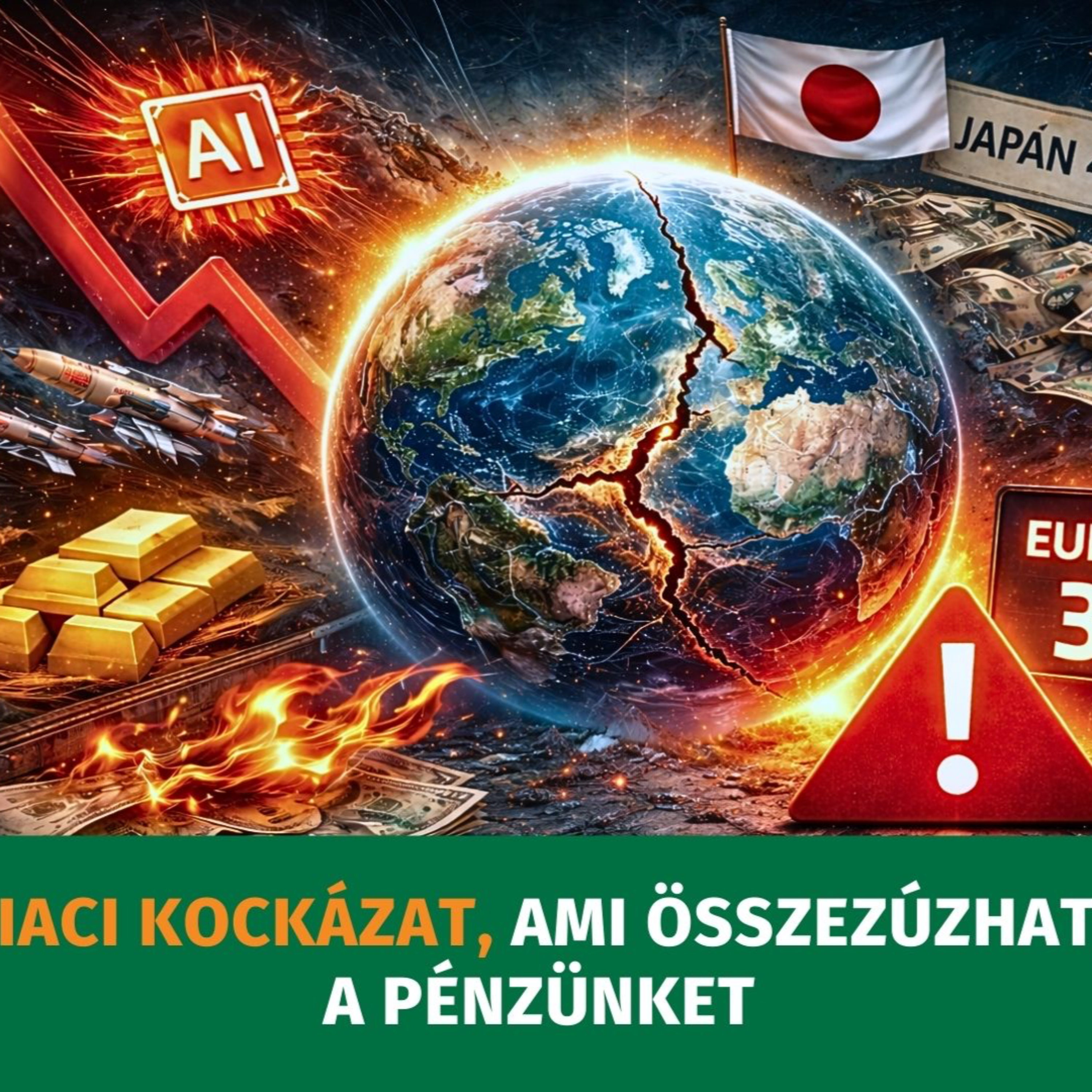 5 piaci kockázat, ami összezúzhatja a pénzünket episode artwork