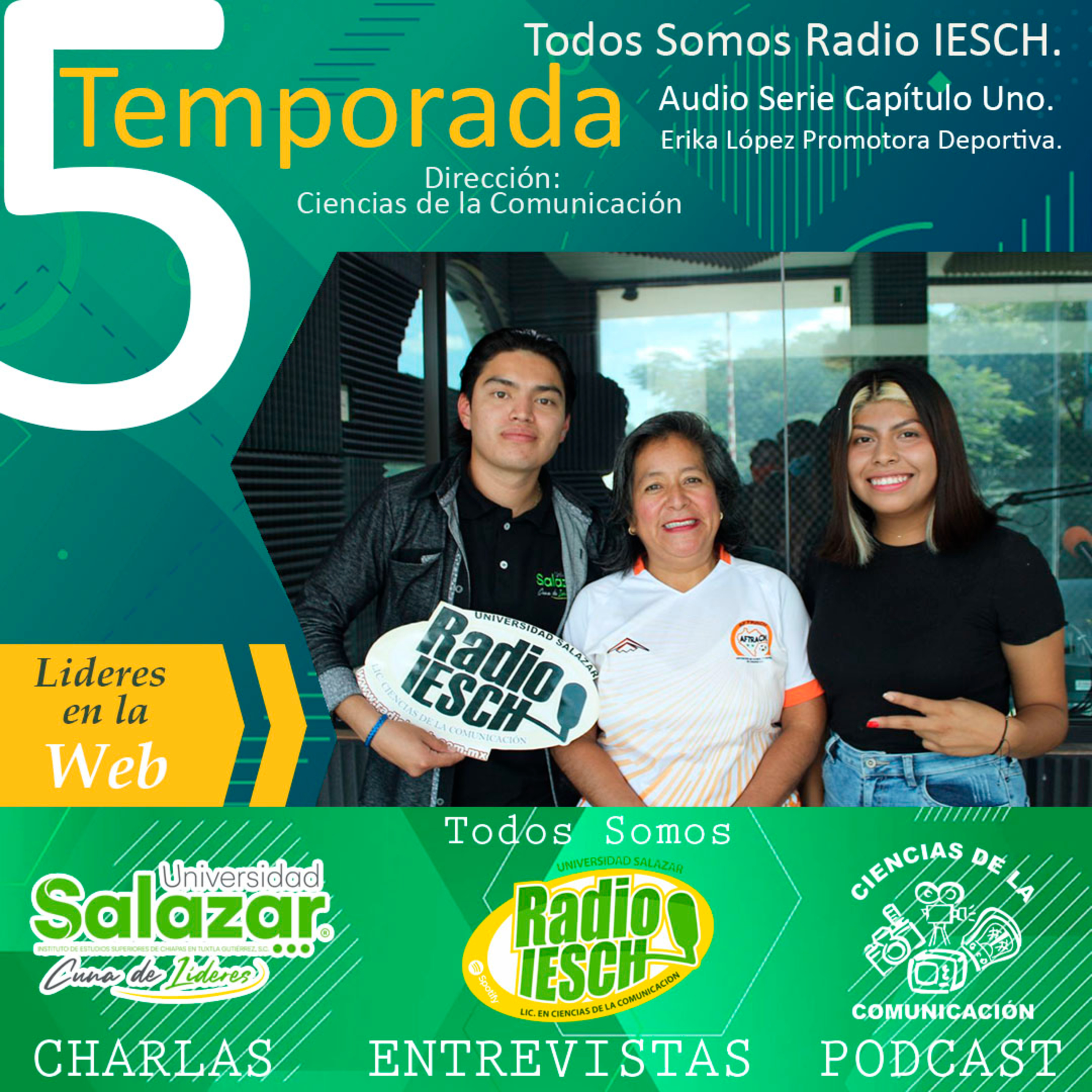 Bienvenidos a la 5ta. Temporada. Primer capítulo de estreno... Erika López Promotora Deportiva episode artwork