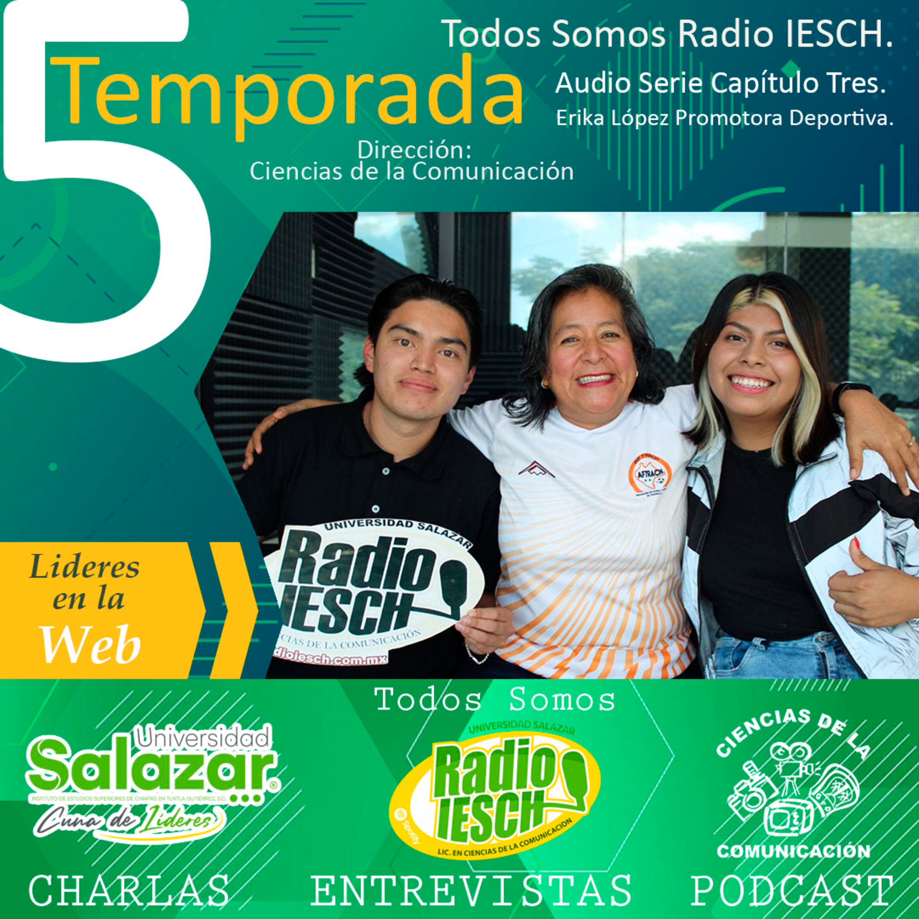  Bienvenidos a la 5ta. Temporada. Tercer capítulo de estreno... Erika López Promotora Deportiva episode artwork