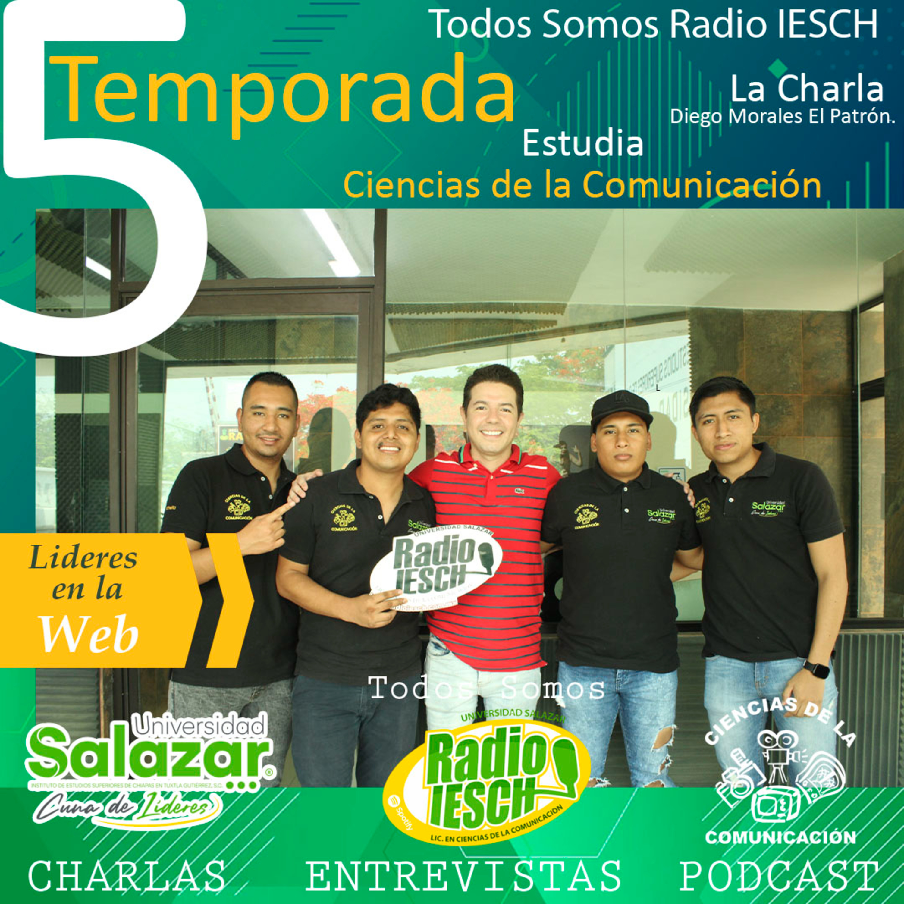 Bienvenidos 5ta. Temporada La Charla con Diego Morales, el Patrón. episode artwork
