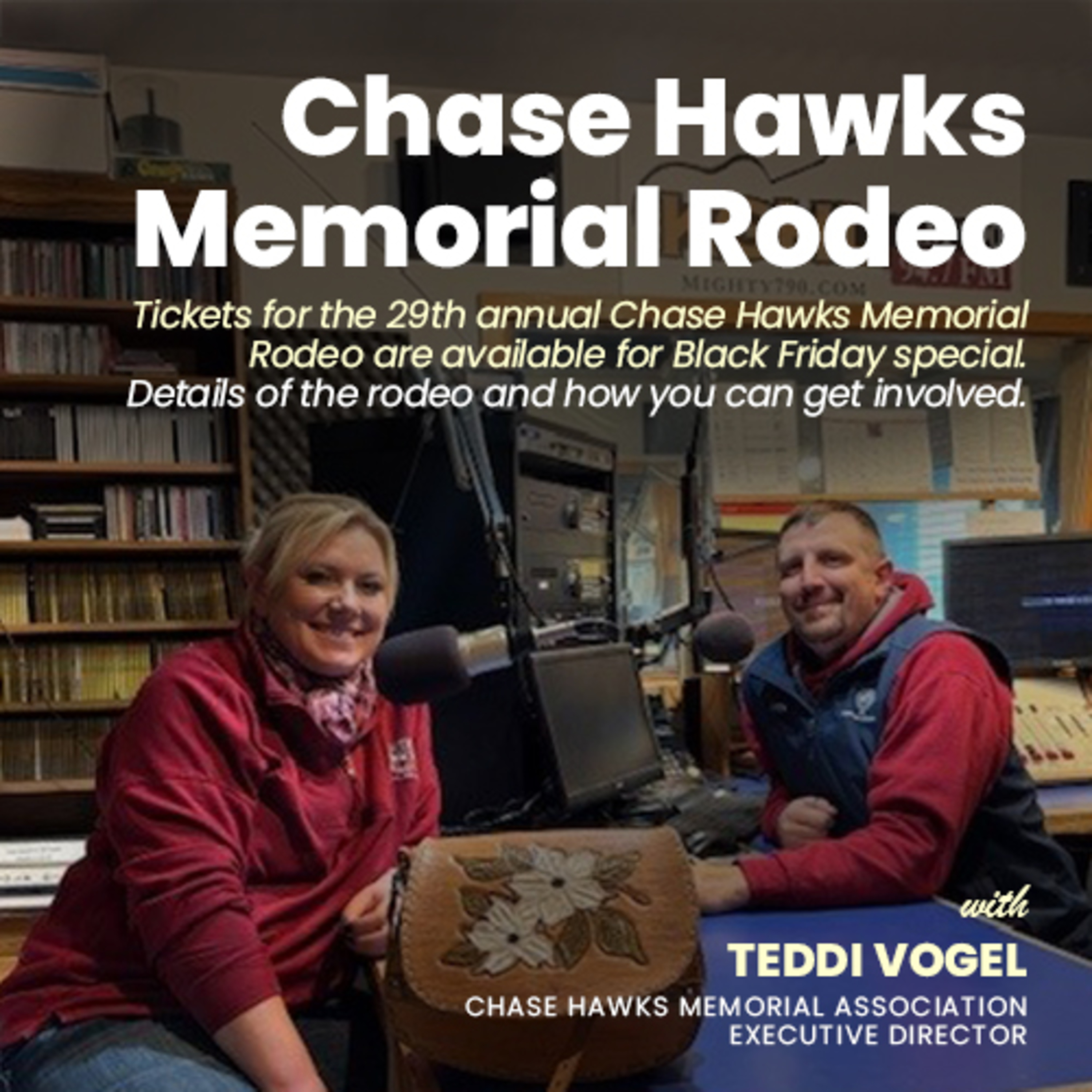 Chase Hawks Memorial Rodeo with Teddi Vogel. episode artwork