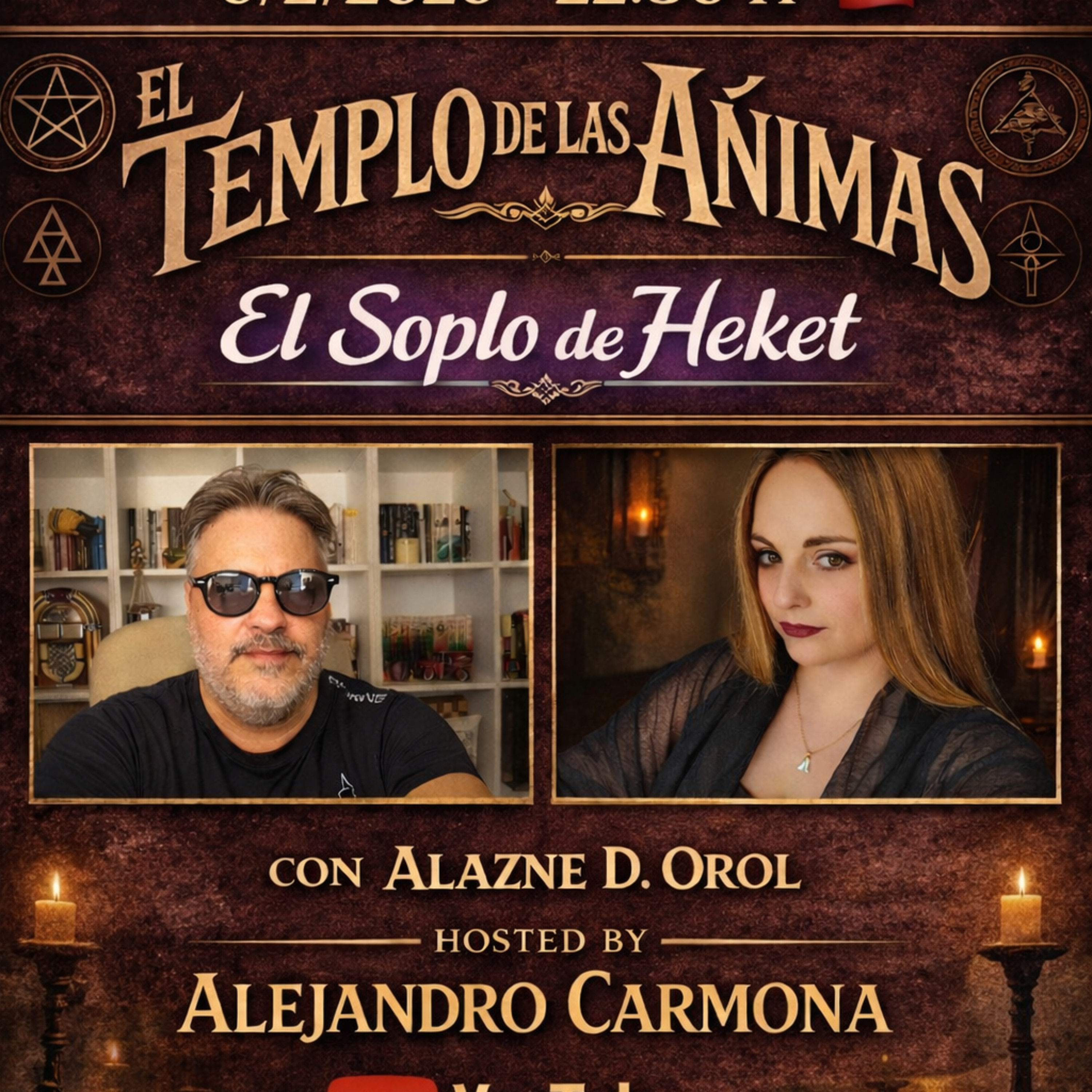 “El soplo de Heket” viaje al antiguo Egipto. con ALAZNE D. OROL  episode artwork