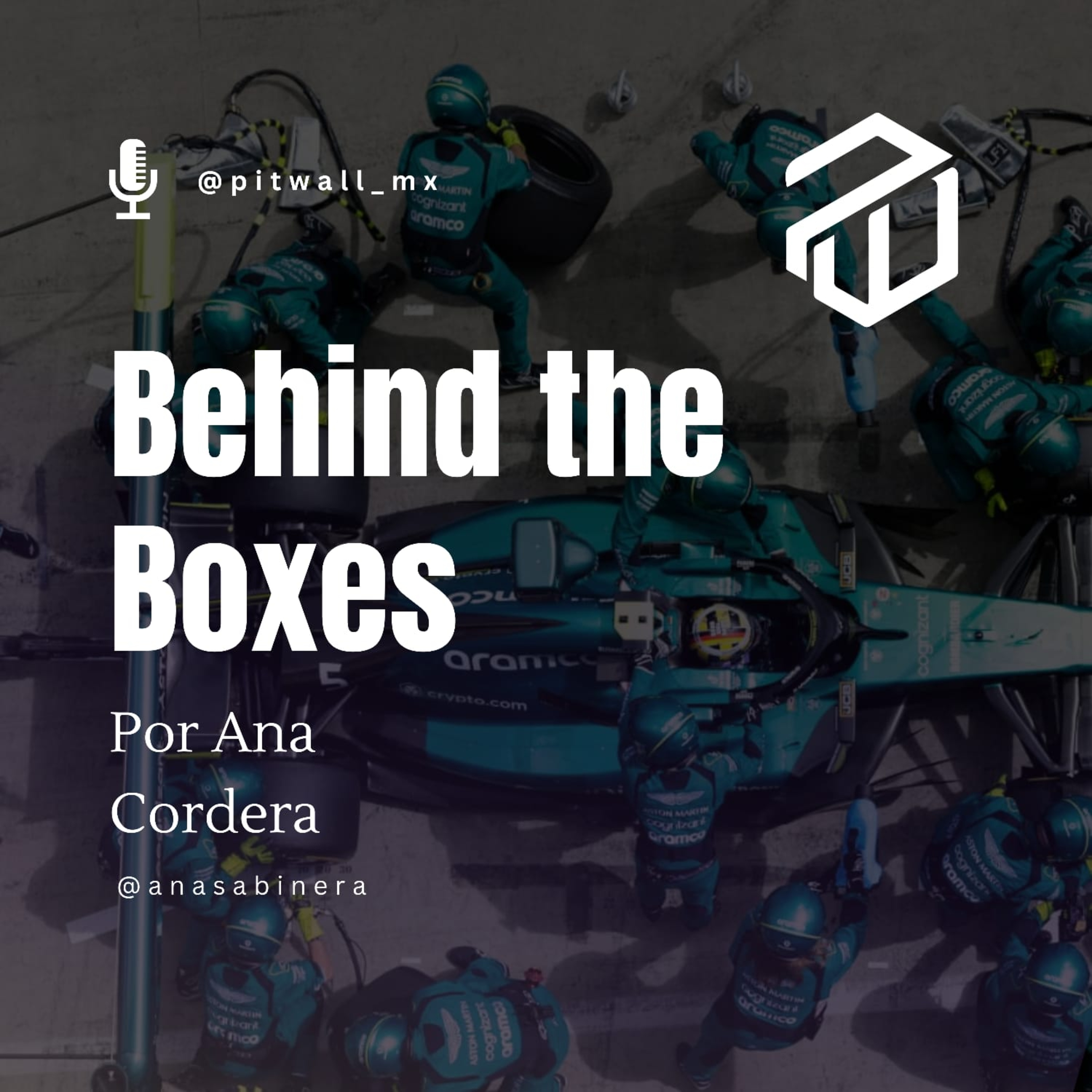 Behind the boxes T1 E7 Ft.La chica de la F1 episode artwork