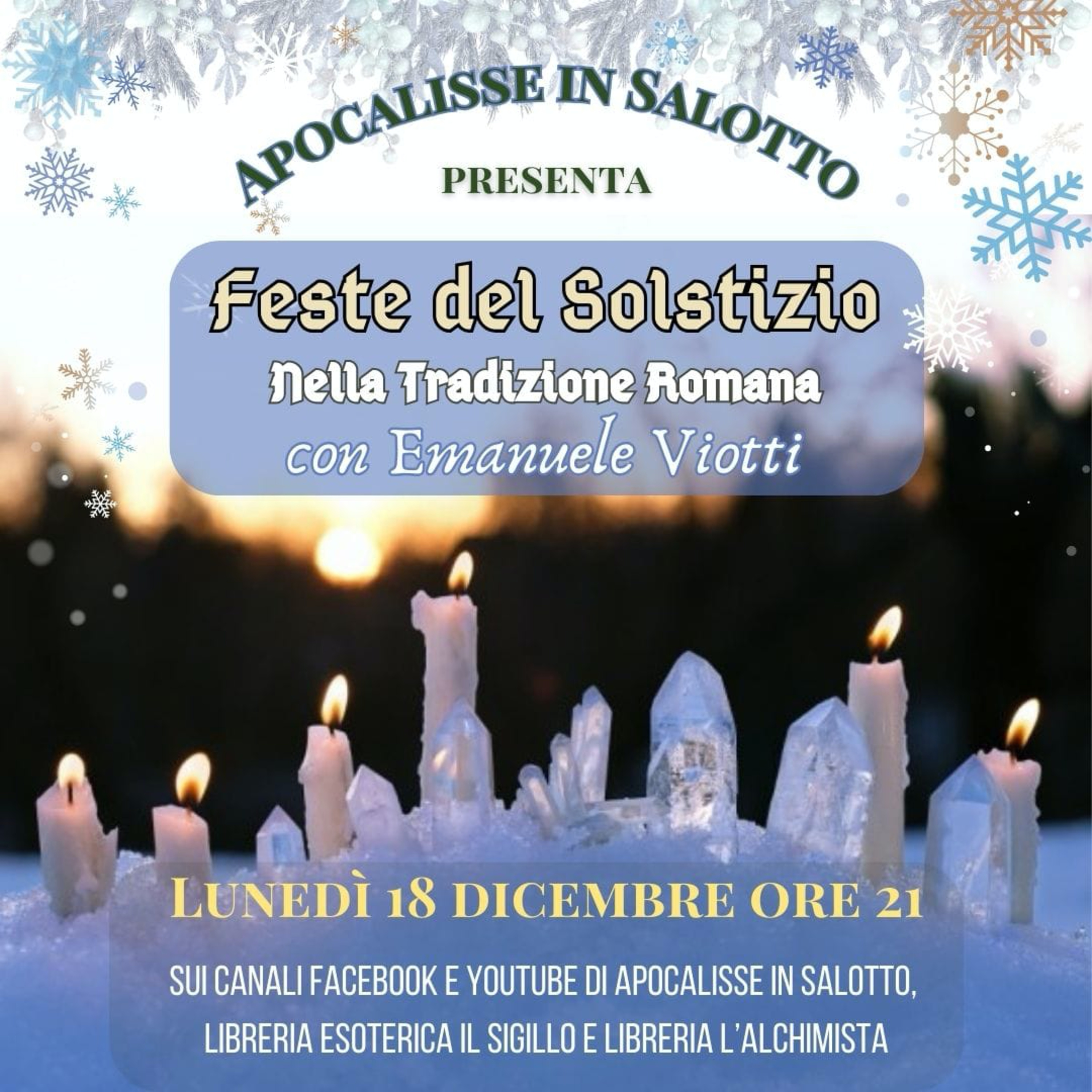 Apocalisse in salotto: LE FESTE DEL SOLSTIZIO NELLA TRADIZIONE ROMANA - Emanuele Viotti episode artwork