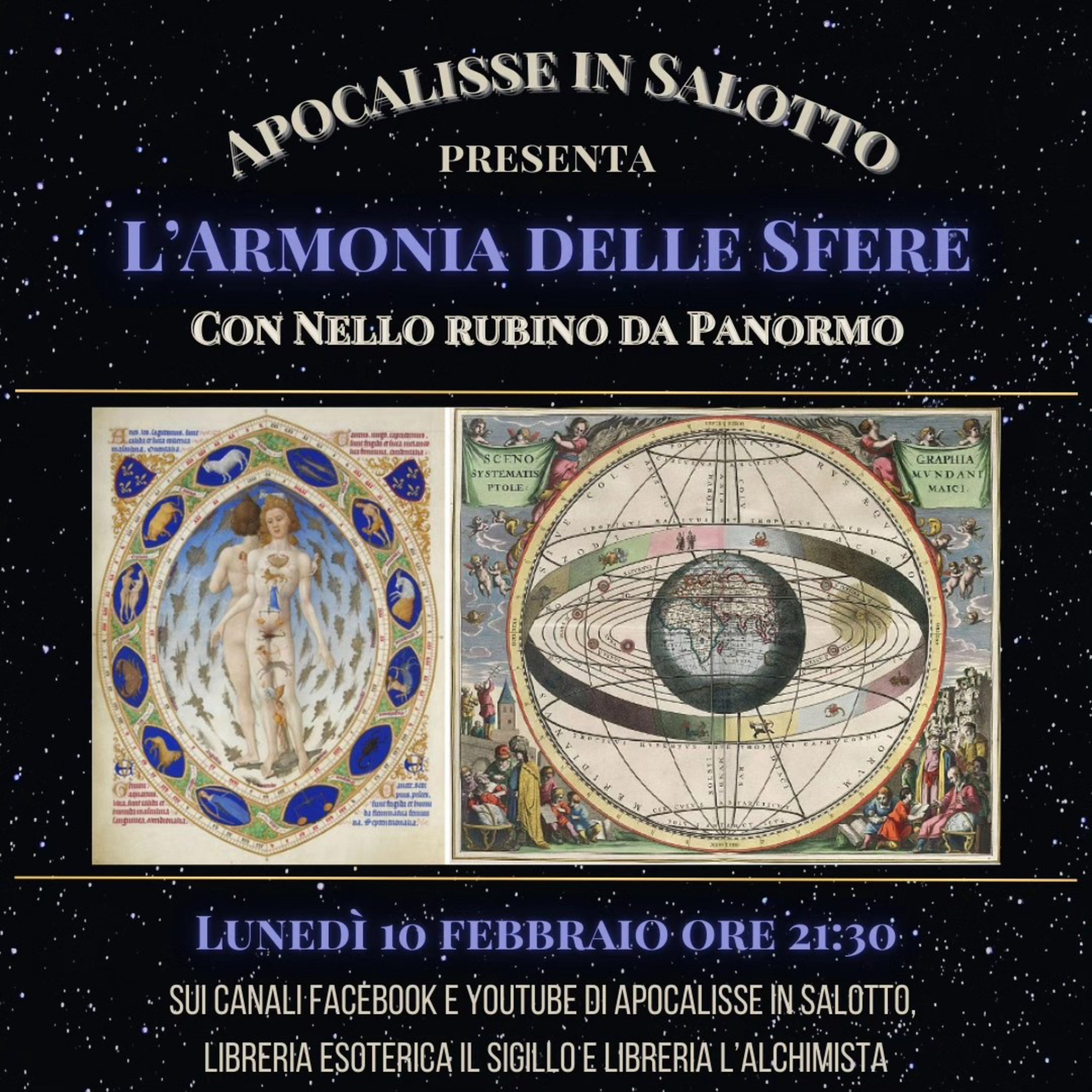 Apocalisse in salotto: L'armonia delle Sfere - con Nello Rubino episode artwork