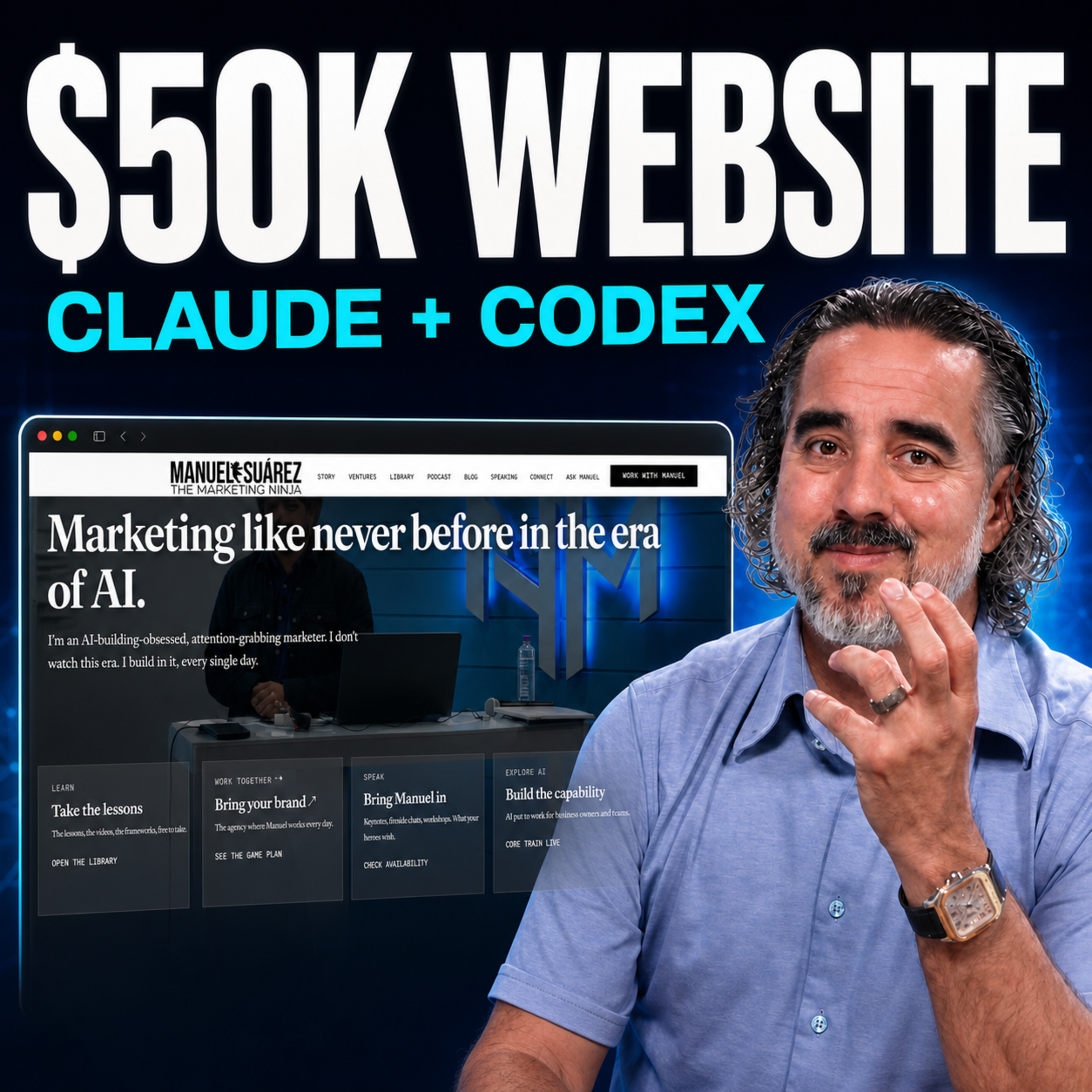 I Built a $50K Website With Claude and Codex episode artwork
