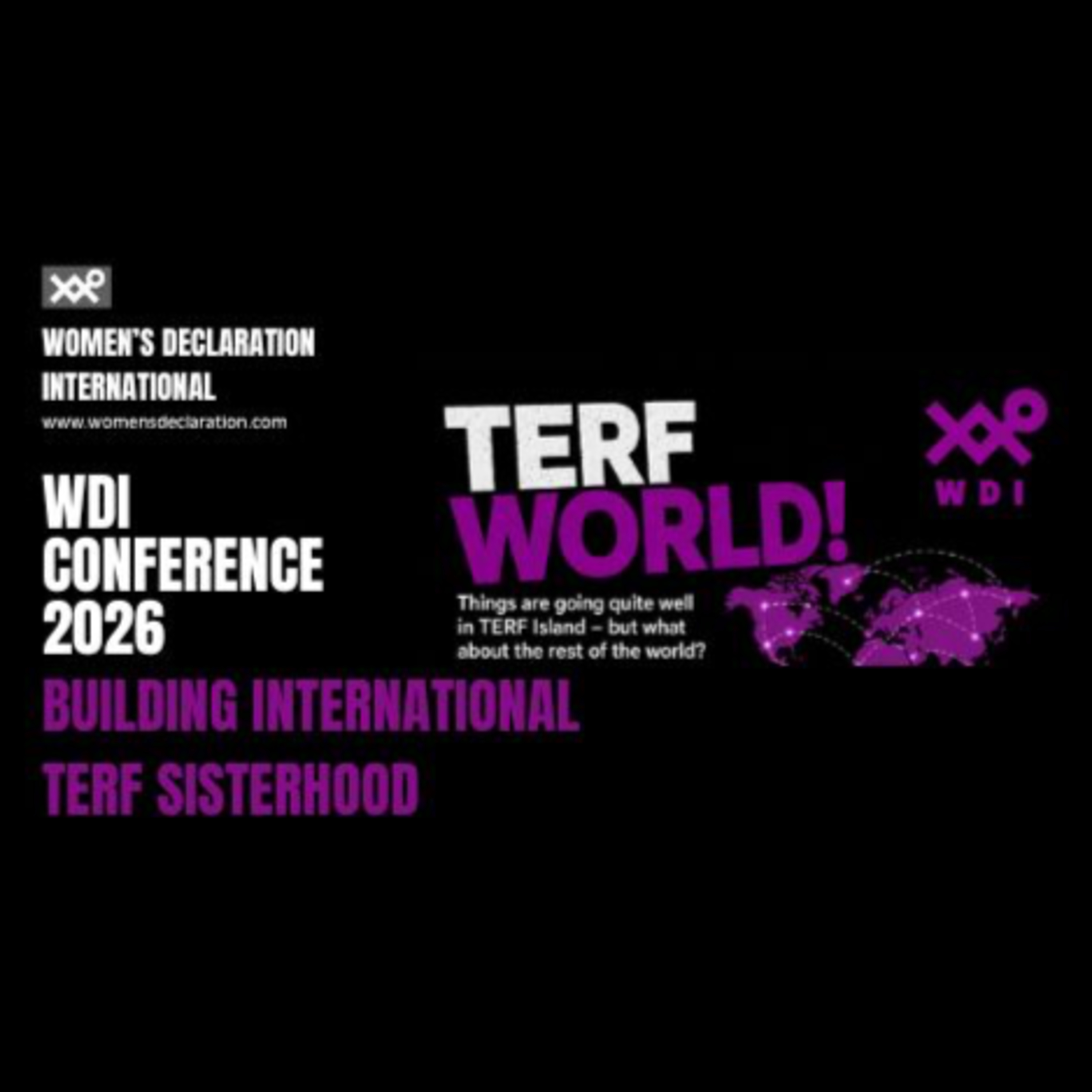 Building International TERF Sisterhood. Country Reports - the global picture #WDIConference2026 episode artwork