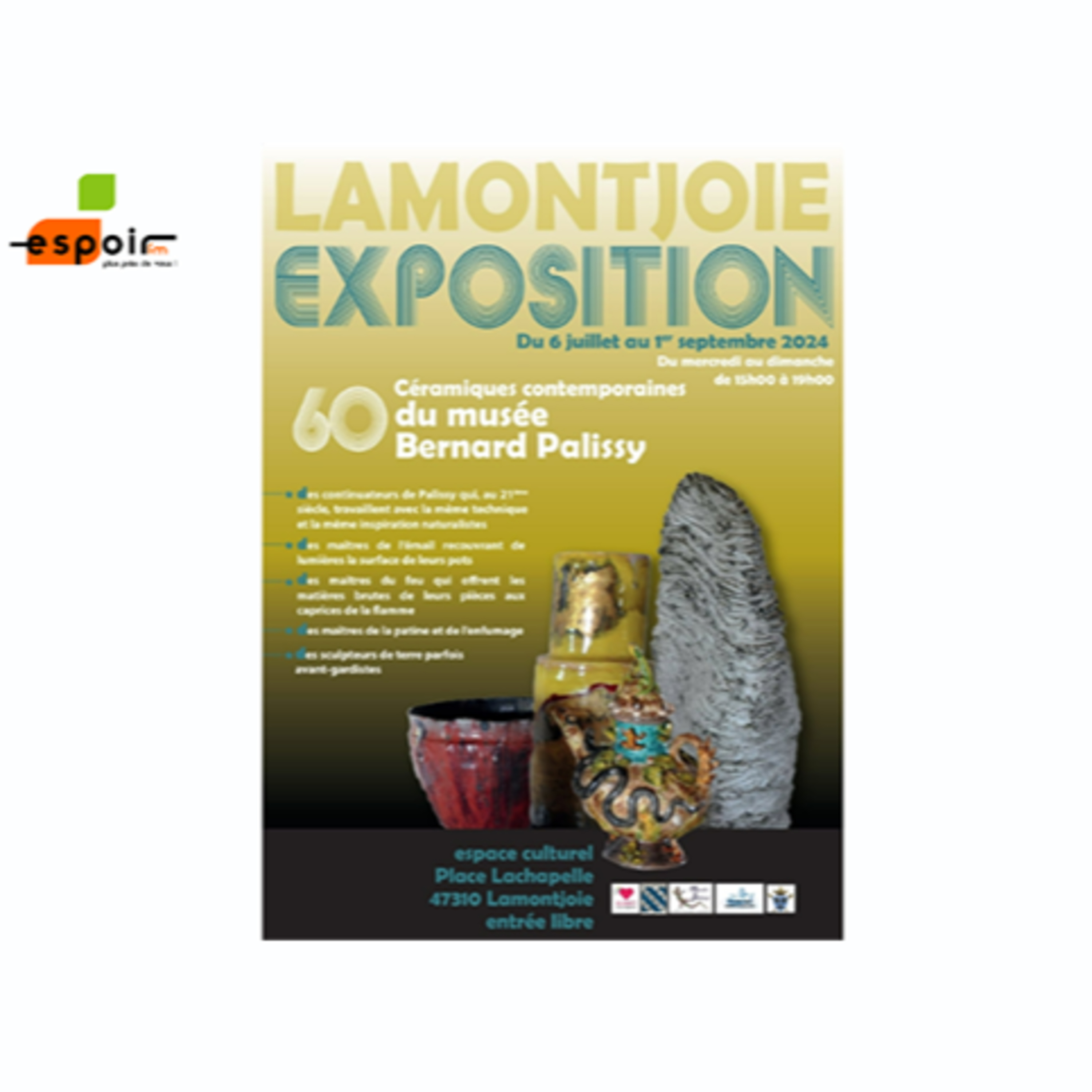 IDJ 20240704 PASCAL BOUTAN - LAMONTJOIE expo Palissy AV episode artwork