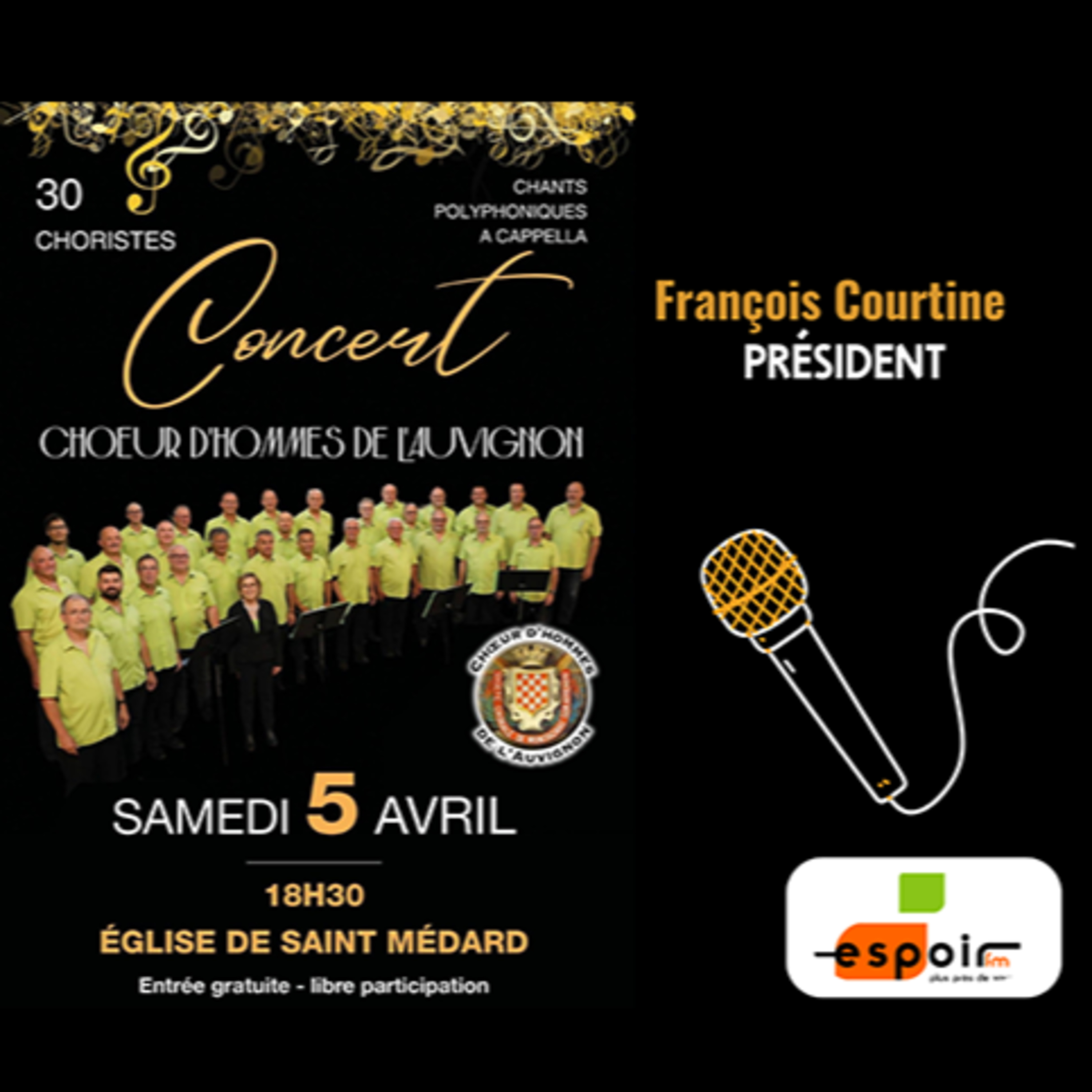 IDJ 20250402 François COURTINE - Choeur d'Hommes de l'Auvignon AV episode artwork