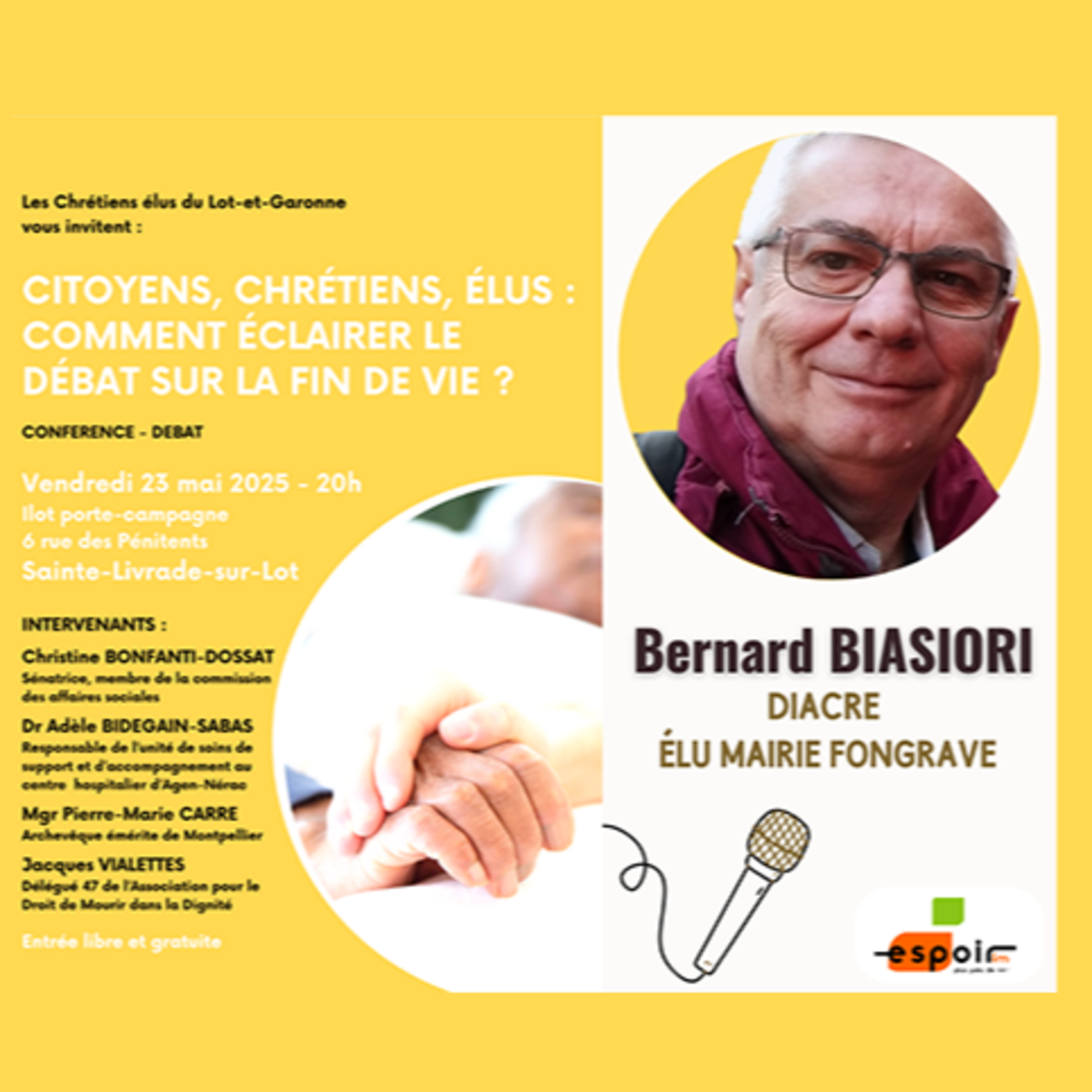 IDJ 20250520 Bernard BIASORI - Conf débat fin de vie EG episode artwork