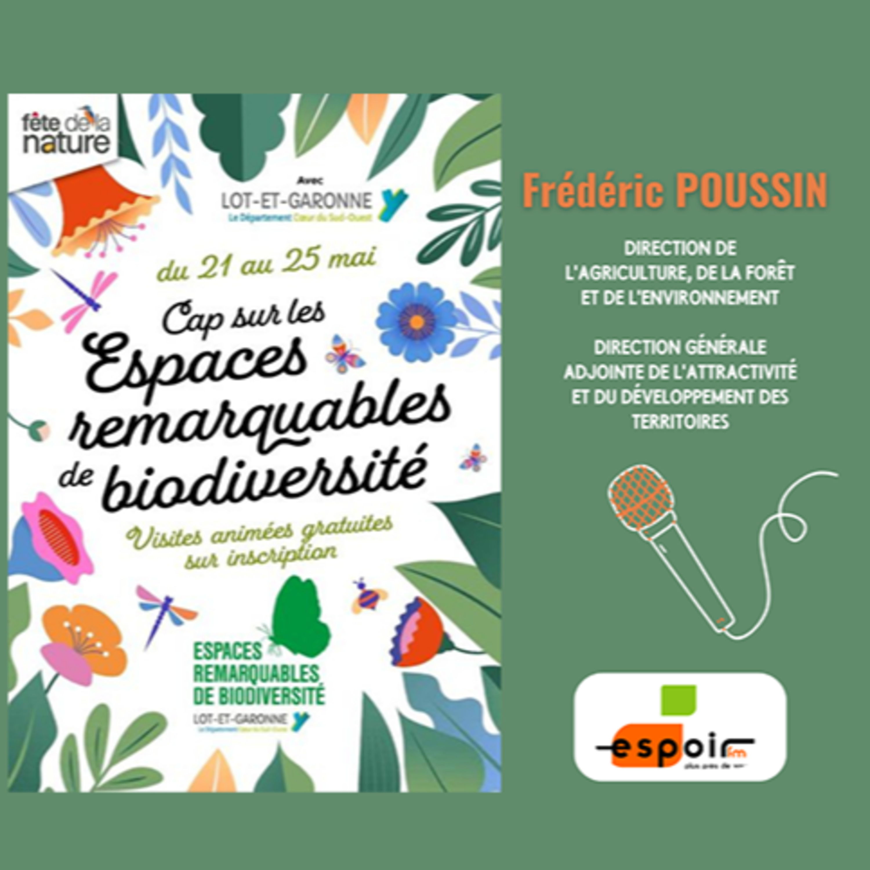IDJ 20250521 FREDERIC POUSSIN - FETE DE LA NATURE CD47 AV episode artwork
