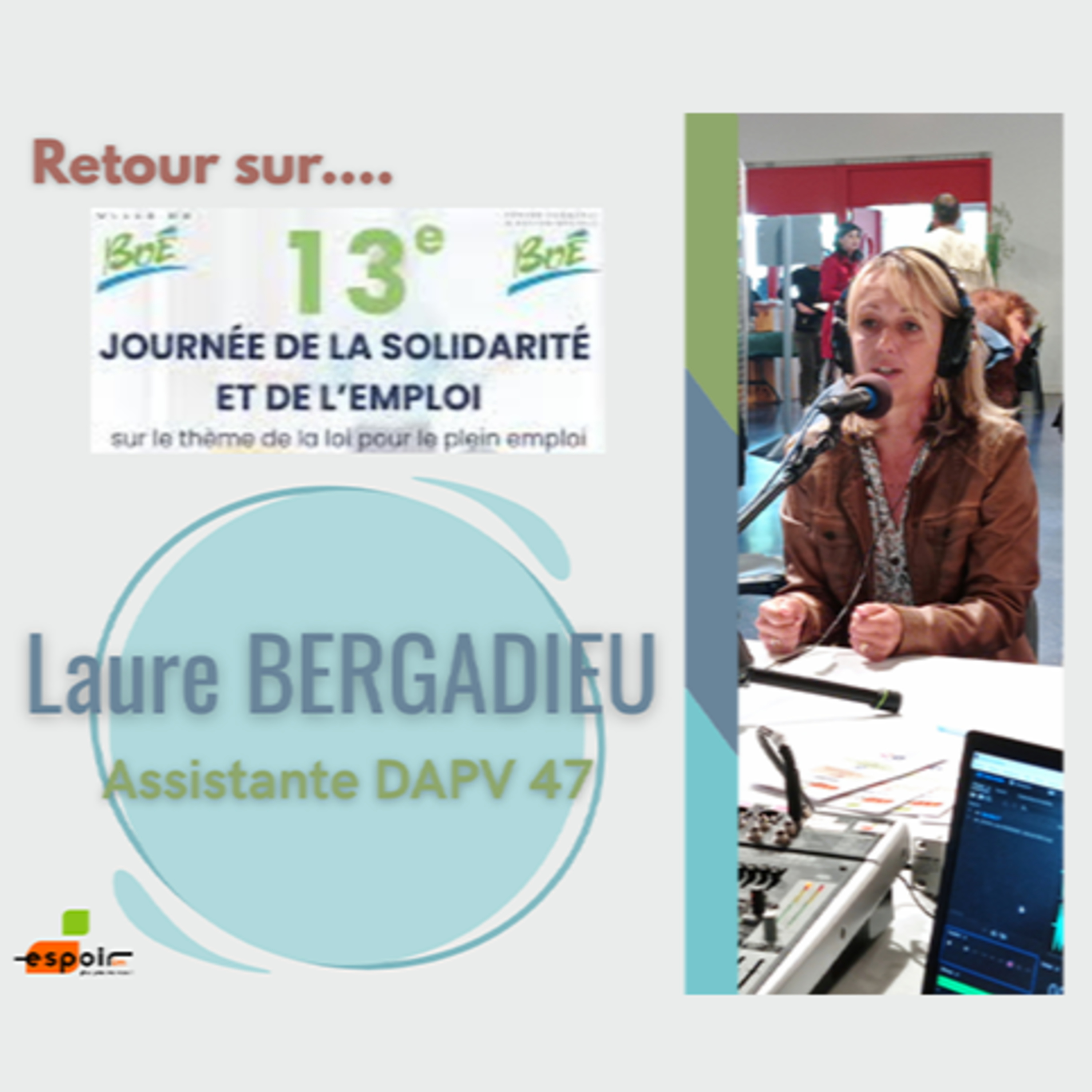 IDJ 20250527 Laure BERGADIEU - DAPV47 Journée Solidarité Emploi AV episode artwork