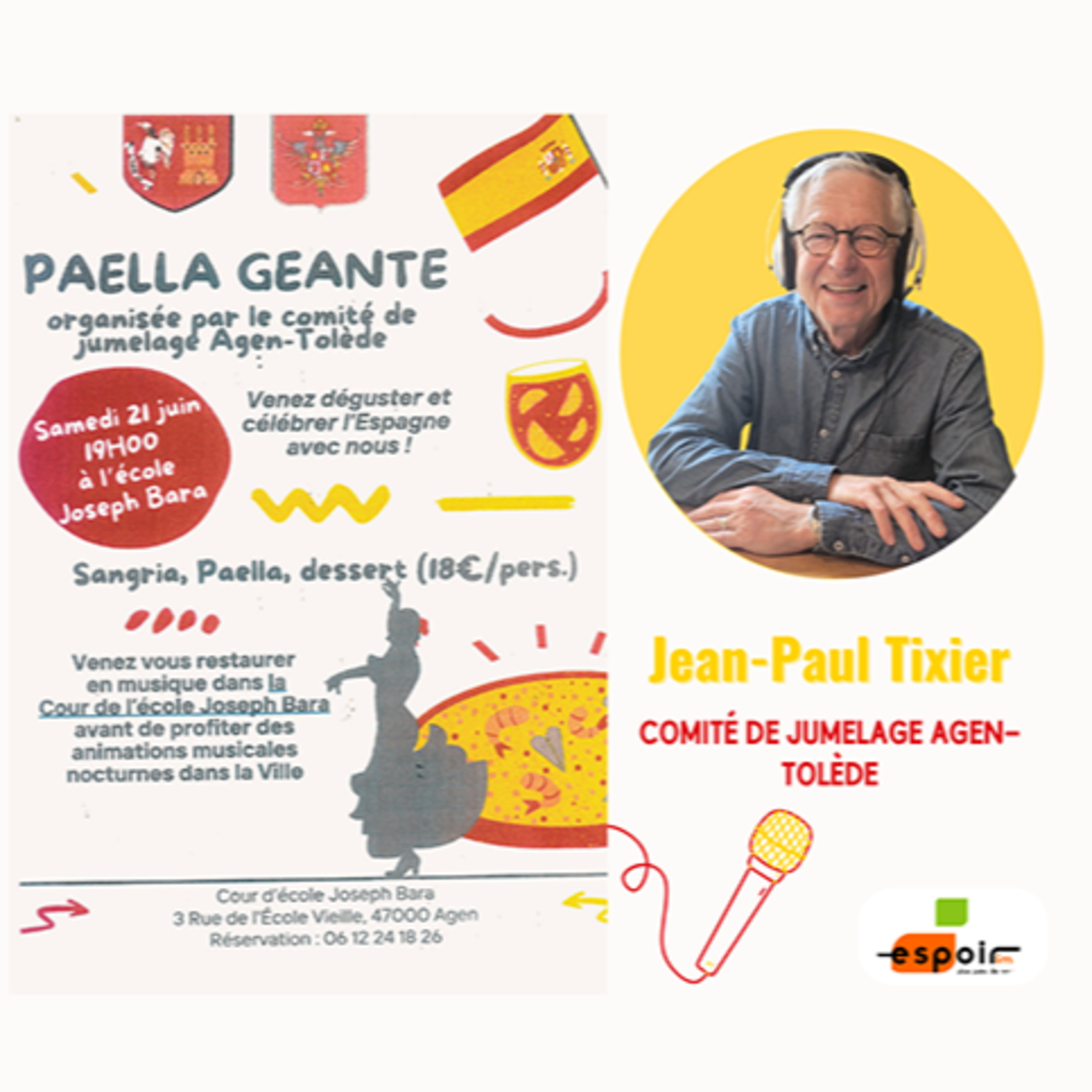 IDJ 20250606 JEAN-PAUL TIXIER - COMITE JUMELAGE AGEN TOLEDE AV episode artwork