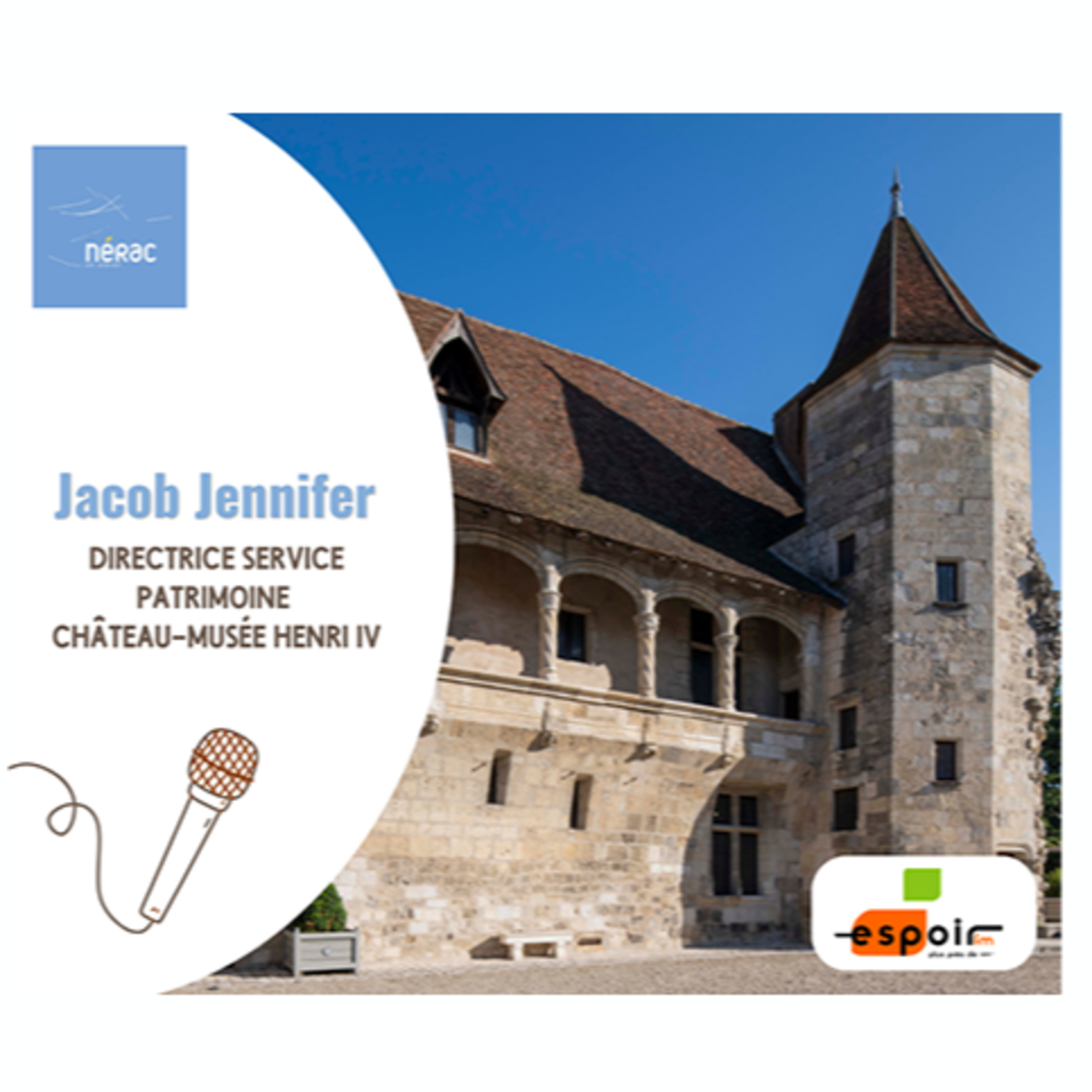 IDJ 20250611 JENNIFER JACOB - CHATEAU HENRI IV Nérac AV episode artwork