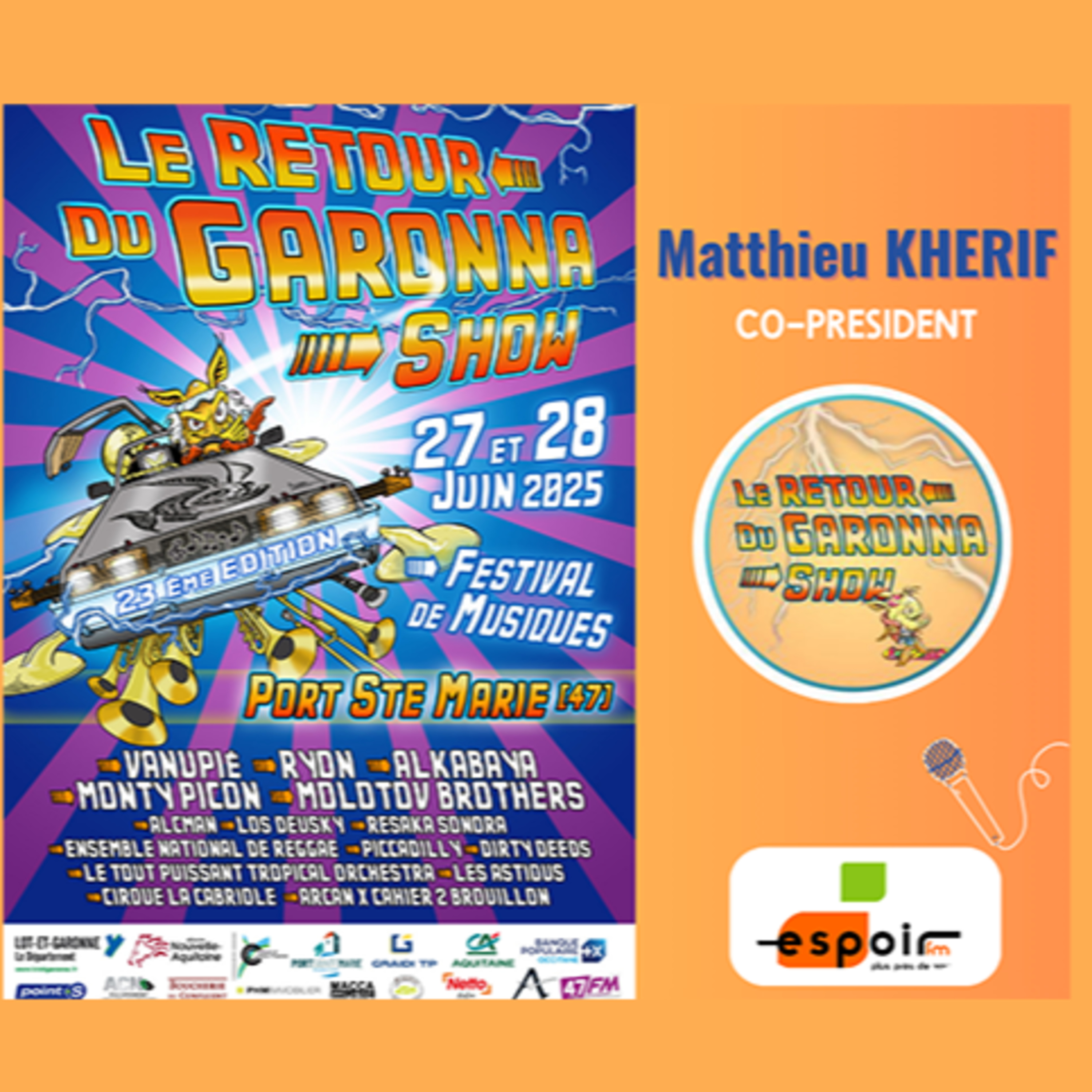 IDJ 20250624 MATTHIEU KHERIF - GARONNA SHOW 2025 AV episode artwork