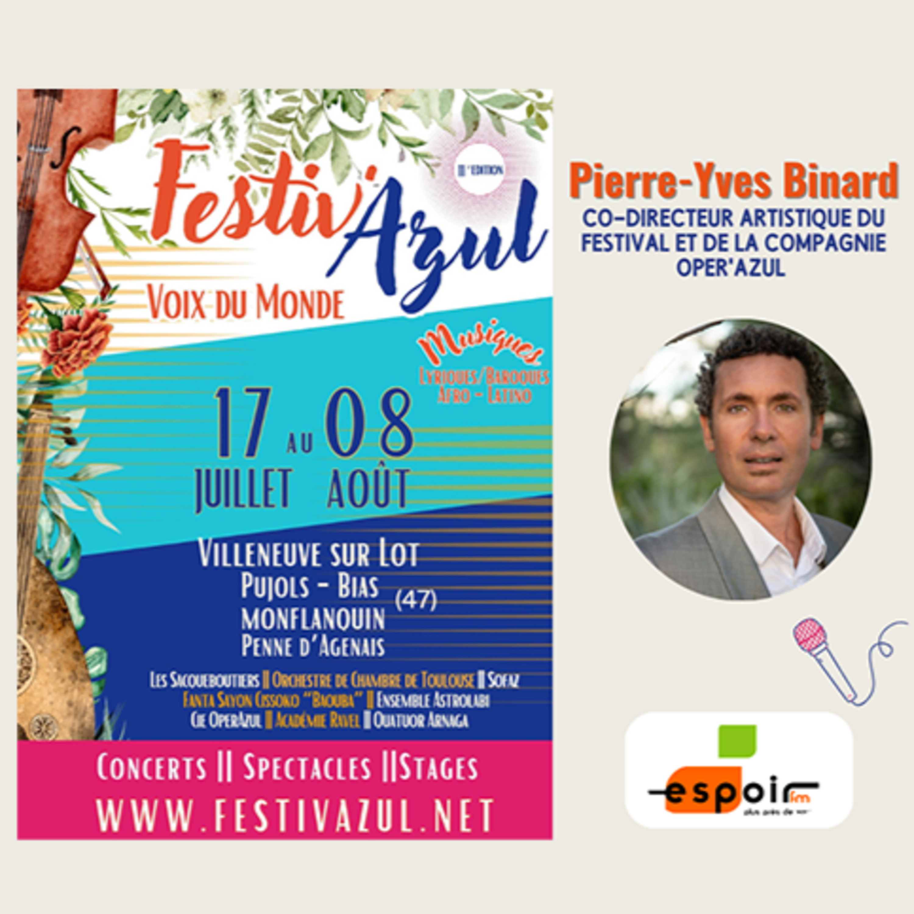 IDJ 20250715 PIERRE-YVES BINARD - FESTIVAZUL AV episode artwork