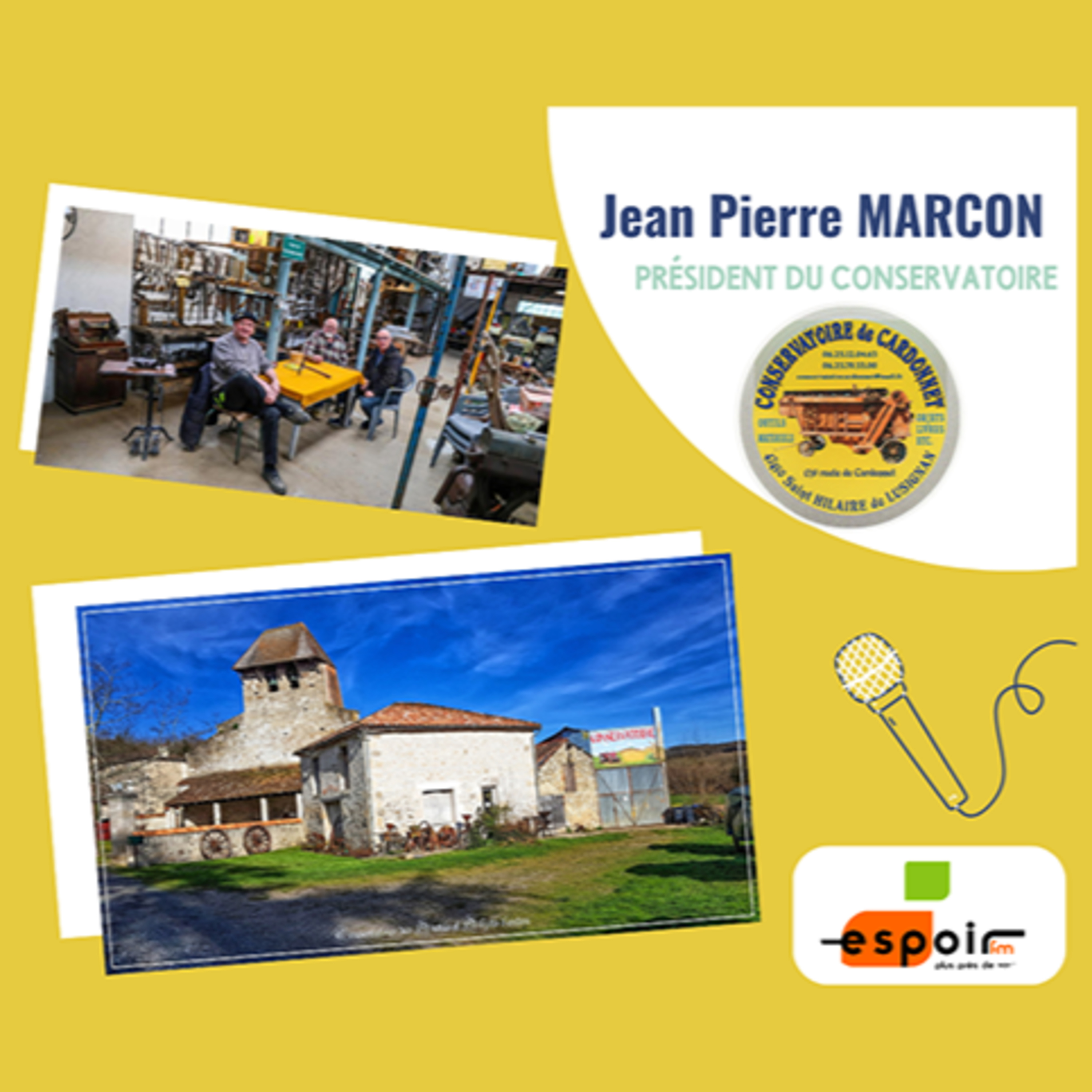 IDJ 20250716 Jean-Pierre MARCON - Conservatoire outils et objets d'antan Cardonnet AV episode artwork