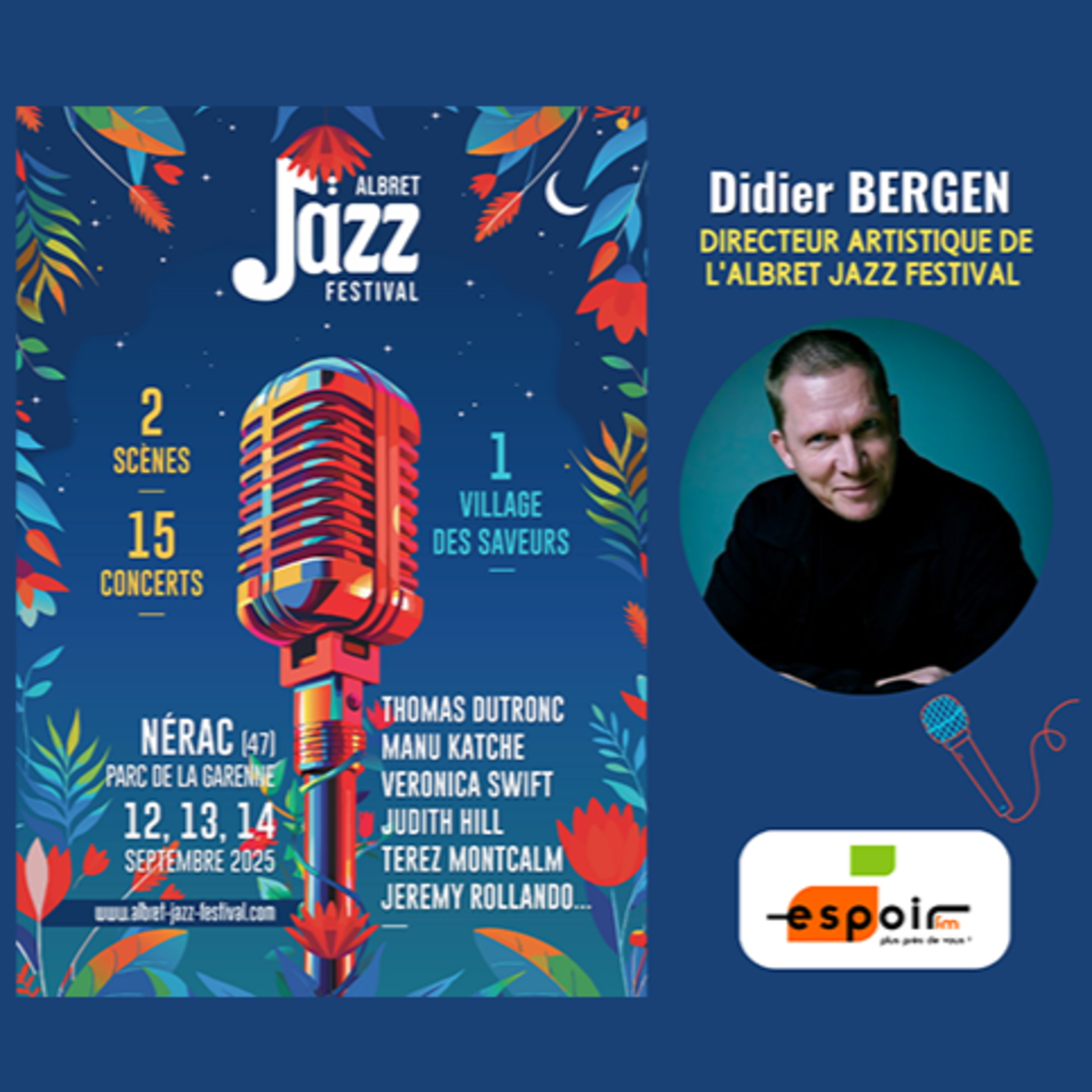 IDJ 20250910 Didier BERGEN - Albret Jazz Festival AV episode artwork