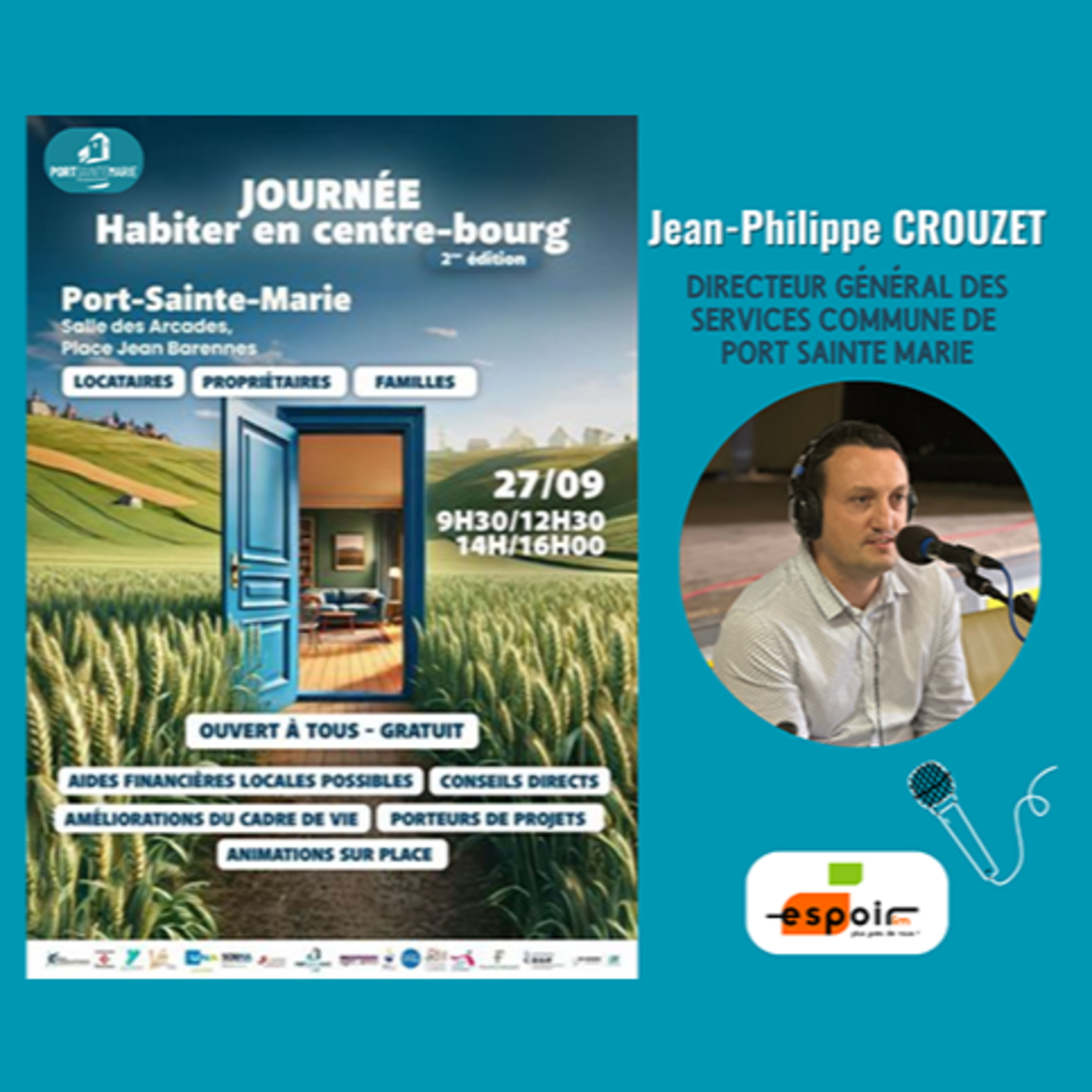 IDJ 20250922 Jean Phillippe CROUZET - Habiter en centre bourg AV episode artwork