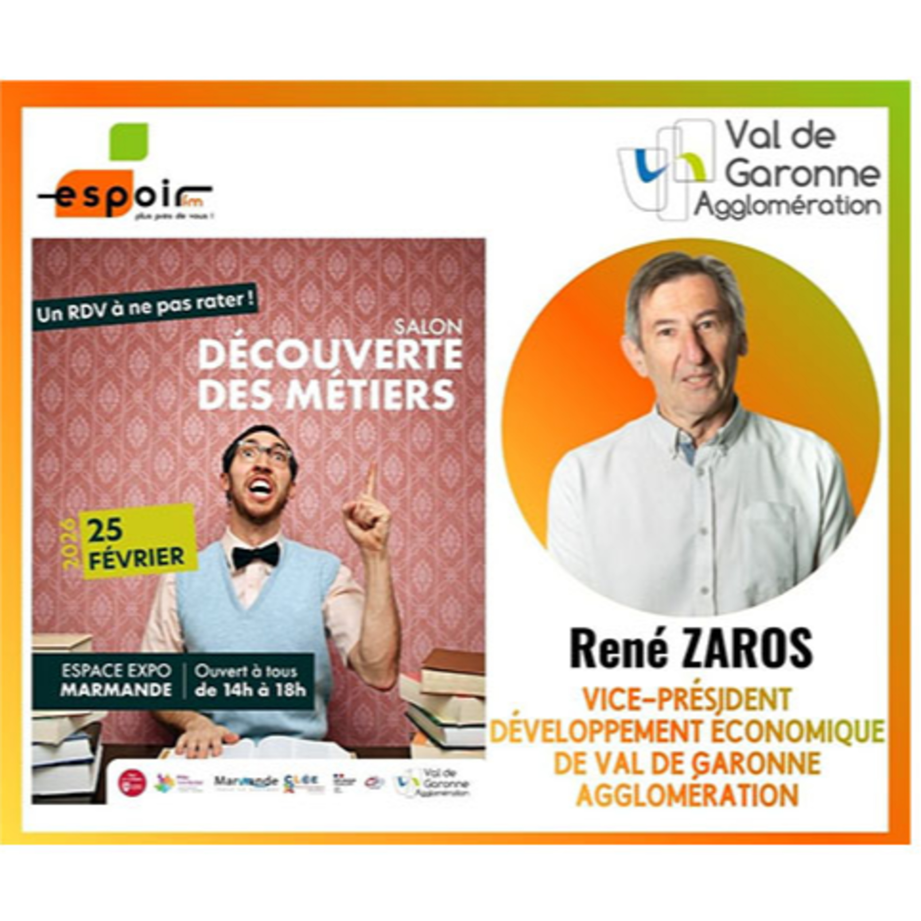 IDJ 20260223 RENE ZAROS - SALON DECOUVERTE DES METIERS MARMANDE AV episode artwork