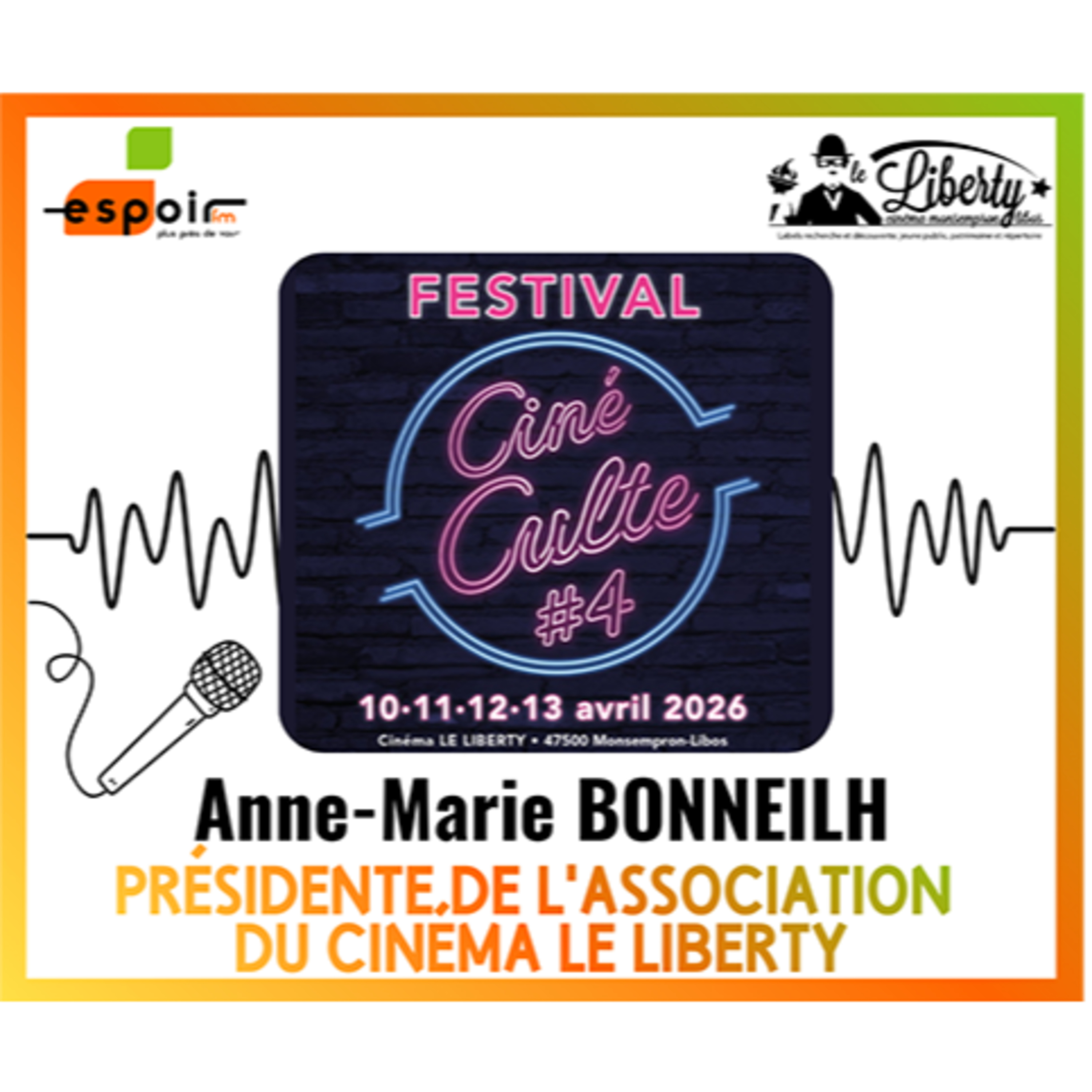 IDJ 20260316 ANNE-MARIE BONNEILH - FESTIVAL CINE CULTE AV episode artwork