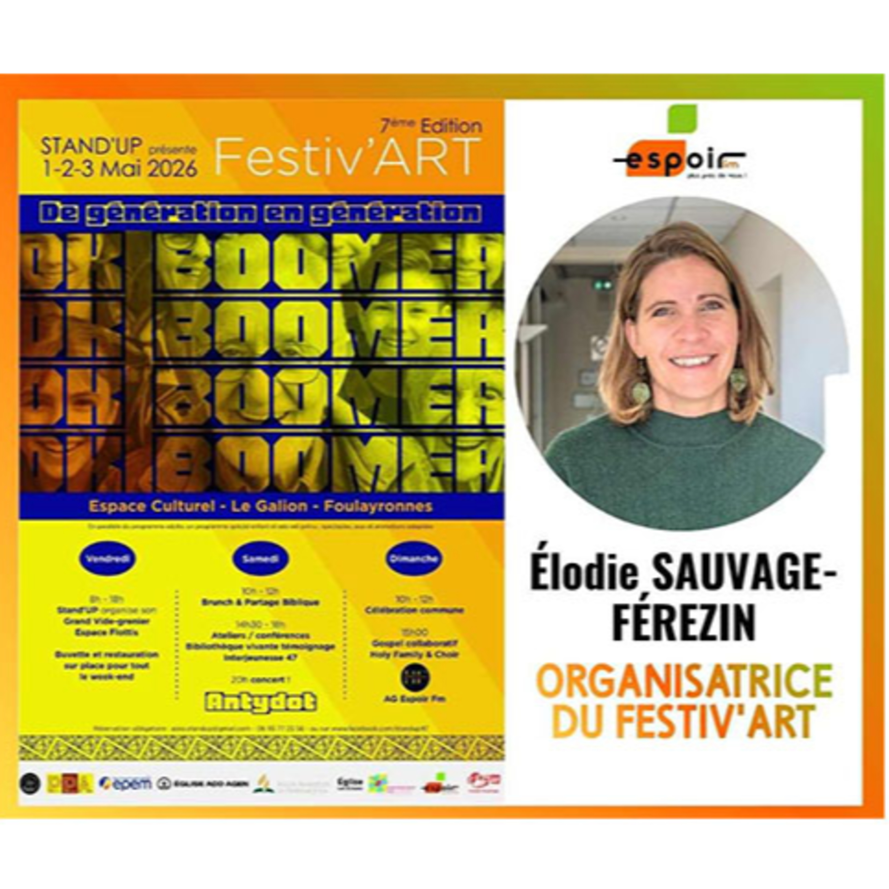 IDJ 20260429 Elodie SAUVAGE FEREZIN - Festiv'Art Foulayronnes AV episode artwork