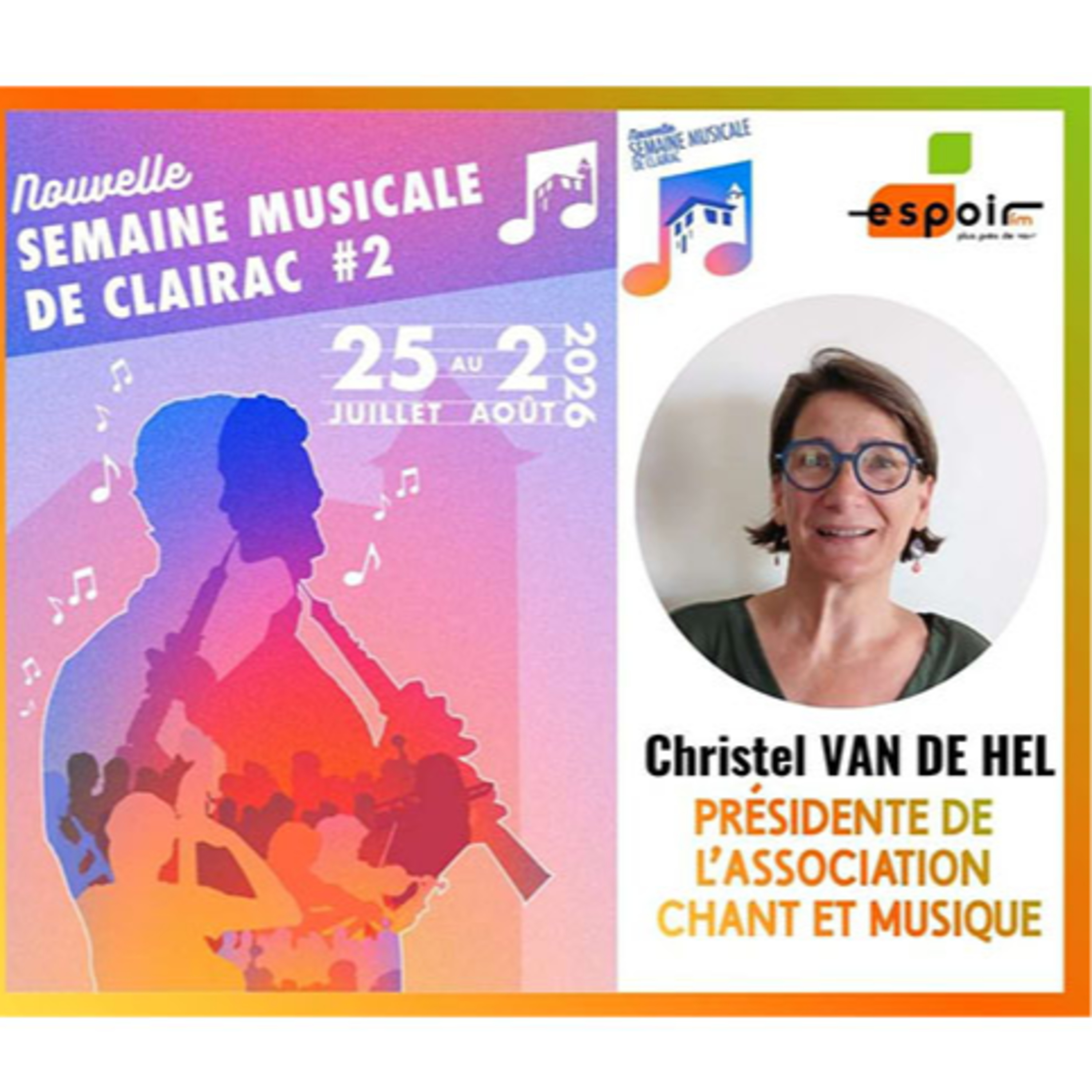 IDJ 20260702 Christel VAN DE HEL - Semaine musicale de Clairac episode artwork