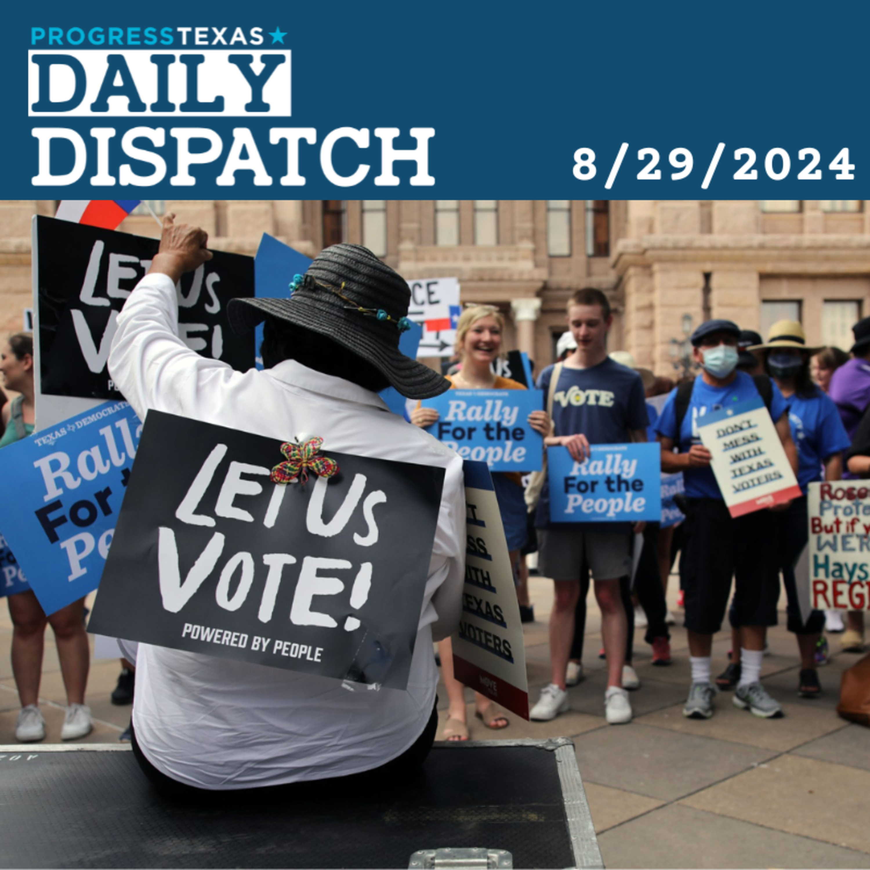 Daily Dispatch 8/29/24: GOP Voter Suppression Efforts Inspire National Resistance, and More episode artwork