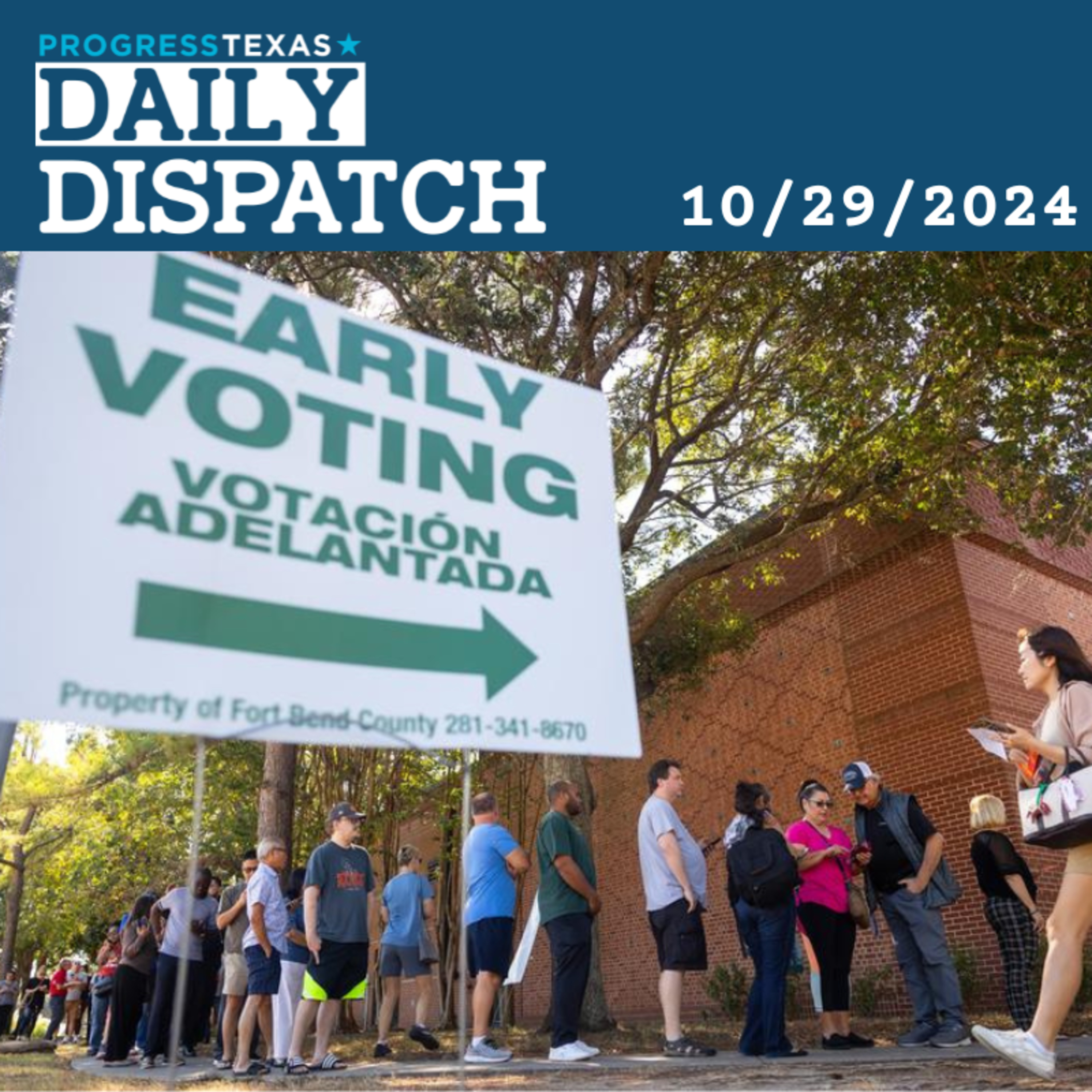 Daily Dispatch 10/29/24: One Week To Election Day, Is Early Voting Stalling? And More episode artwork