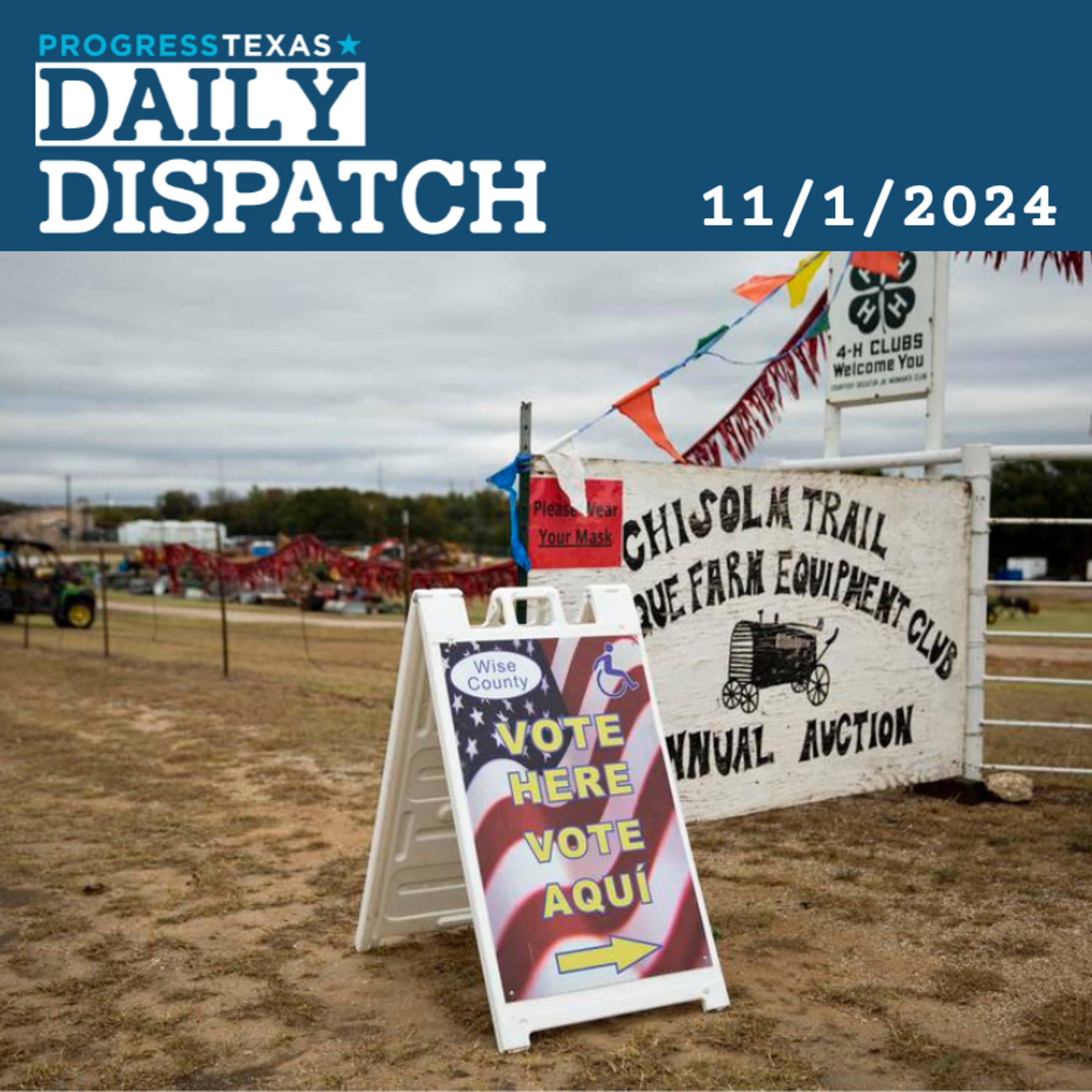 Daily Dispatch 11/1/24: On Last Day Of Early Voting, Rural Counties Outpace Cities, And More episode artwork