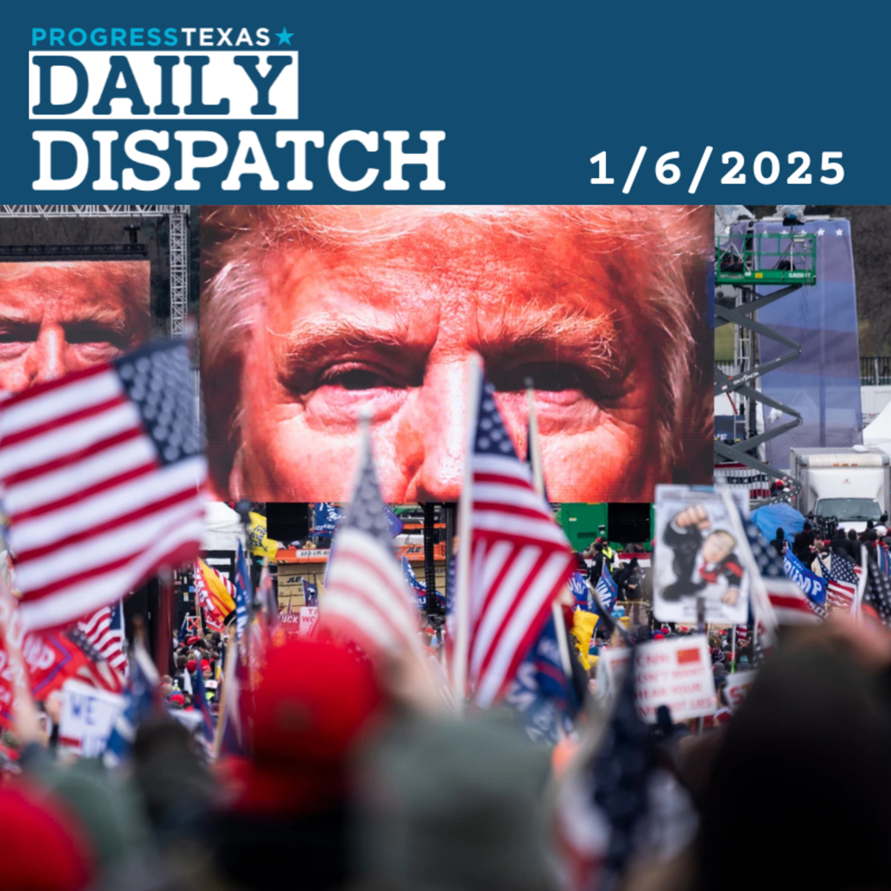 Daily Dispatch 1/6/25: January 6 and Trump Election Certification Surreal Crossroads For Progressives, and More episode artwork