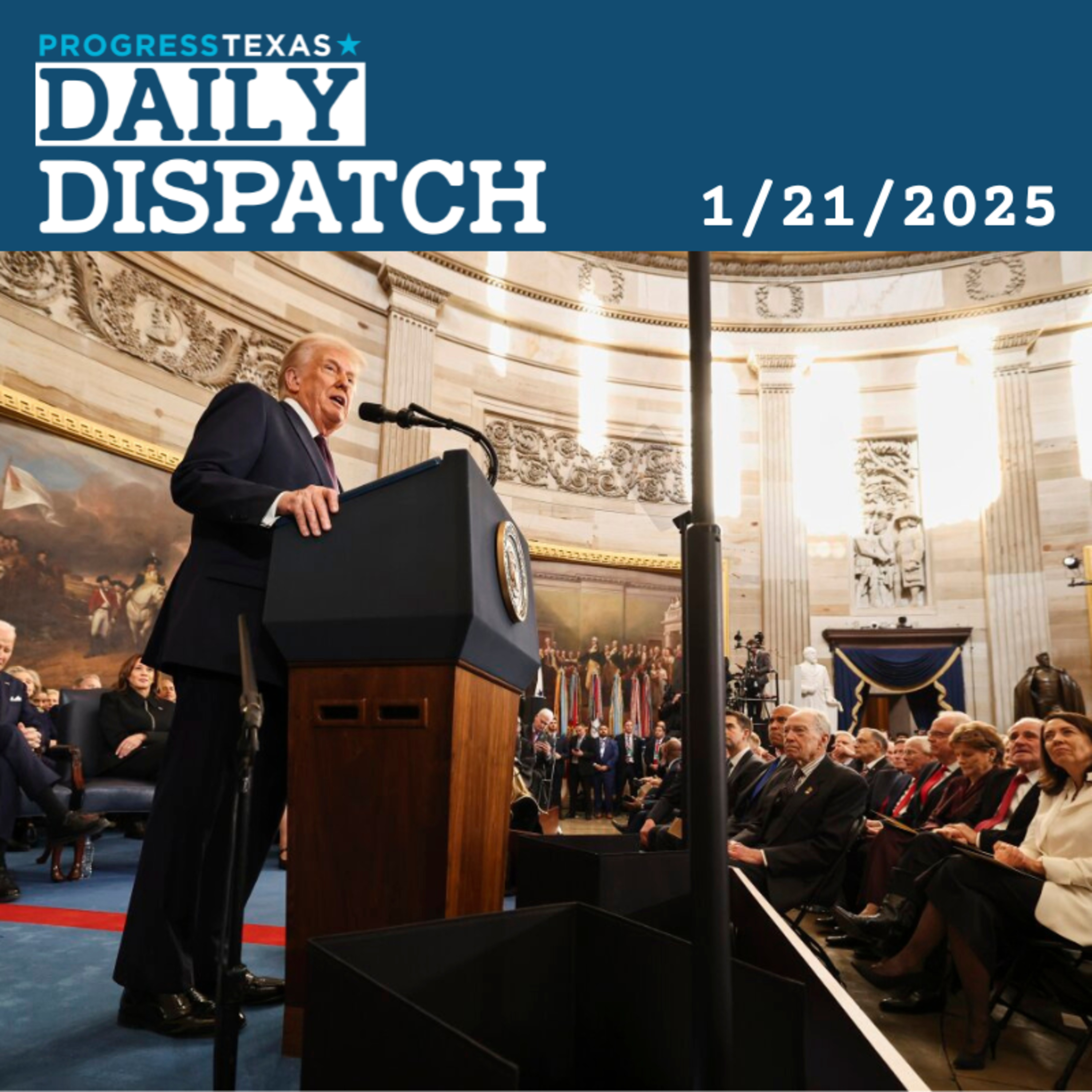 Daily Dispatch 1/21/25: Trump 2.0 Brings New Challenges AND New Opportunities For Progressives, and More episode artwork
