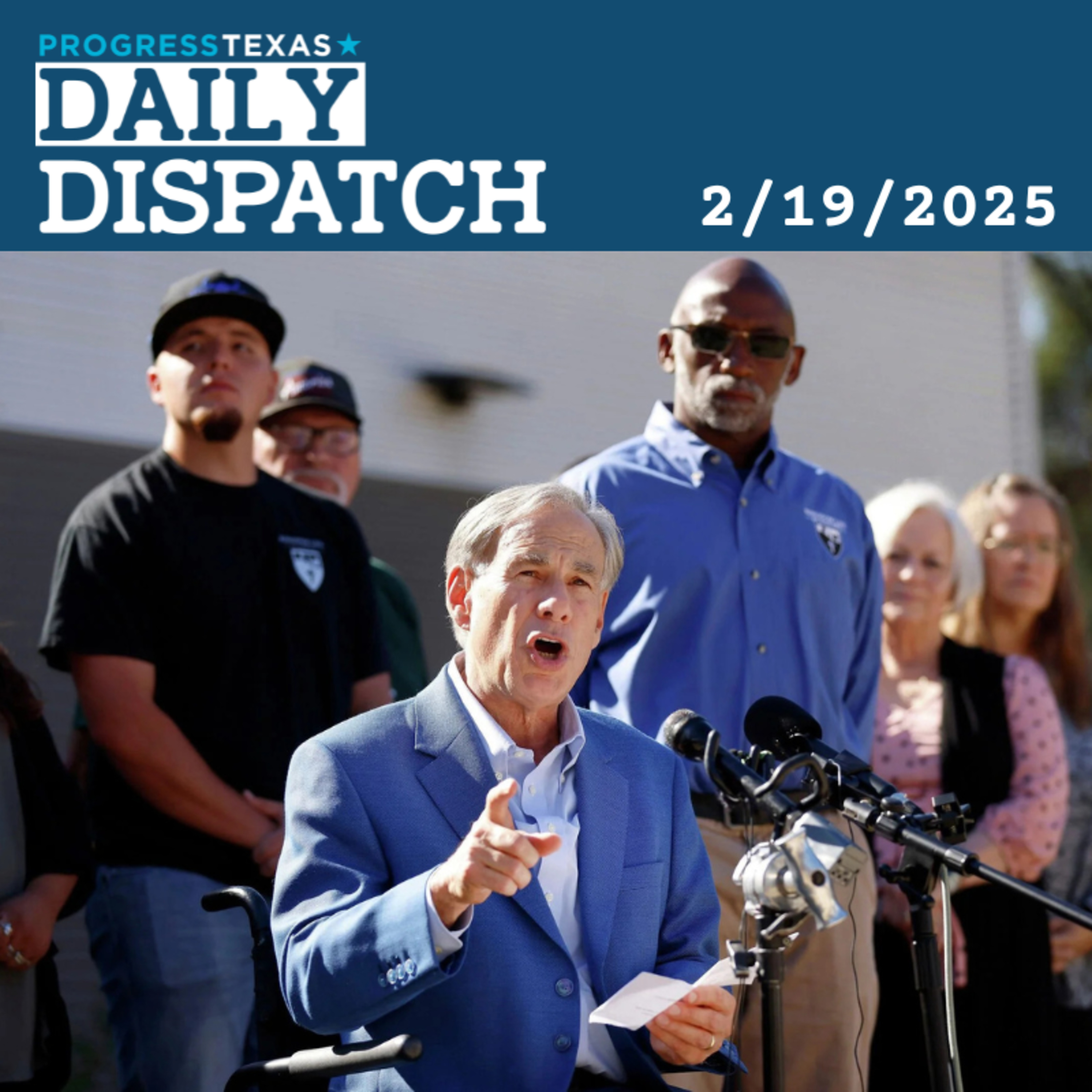 Daily Dispatch 2/19/25: On Private School Tour, Abbott Trashes Public School Teachers, and More episode artwork