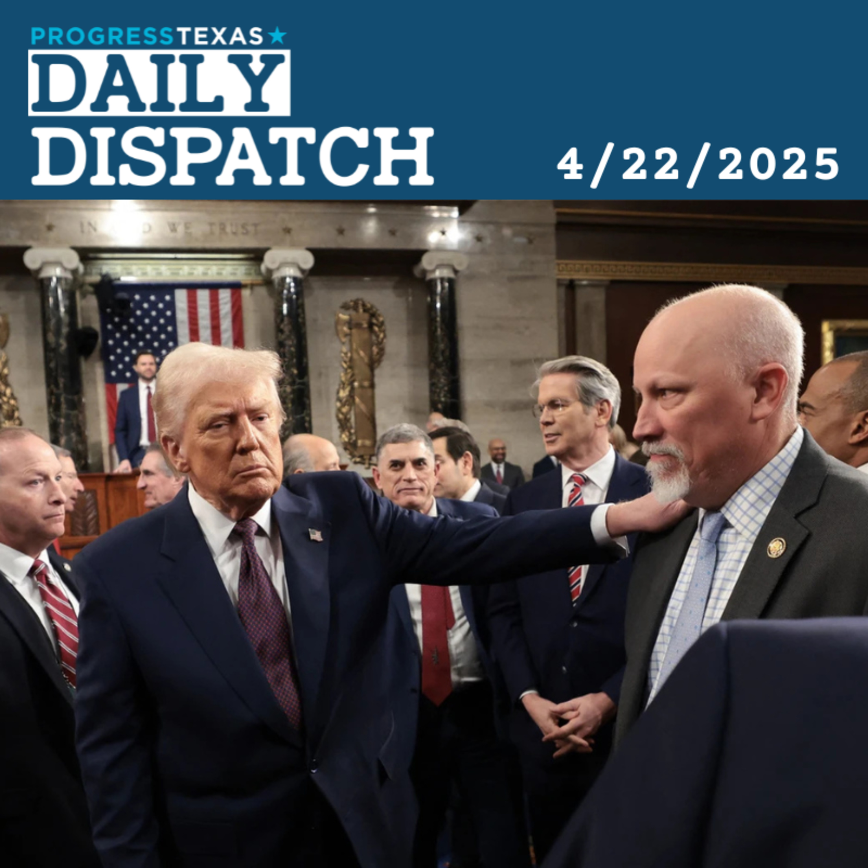 Daily Dispatch 4/22/25: Voting Is Fun! But The Texas GOP Wants To Make It Harder, and More episode artwork
