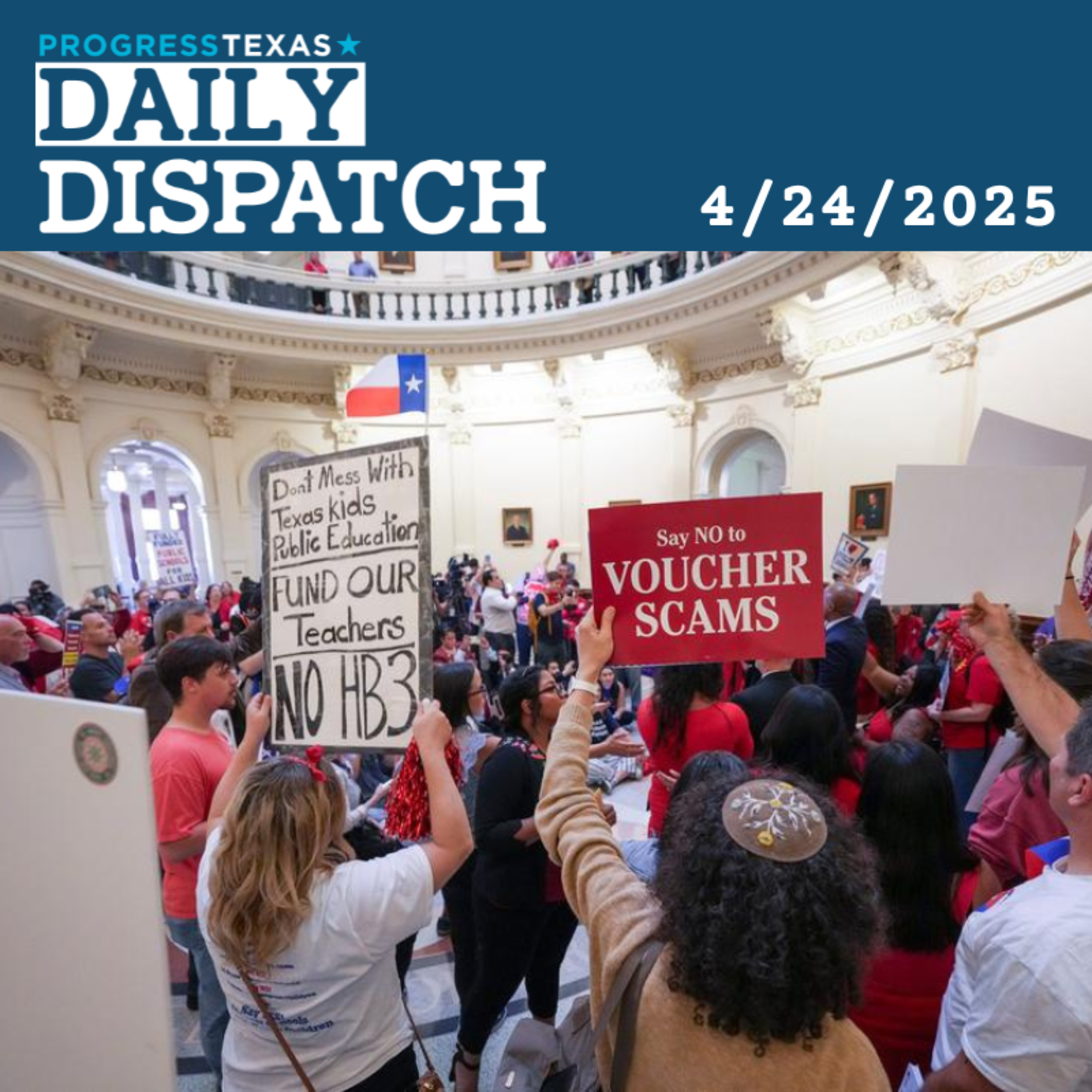 Daily Dispatch 4/24/25: Vouchers Are A Huge GOP Mistake - Make Them Own It, and More episode artwork