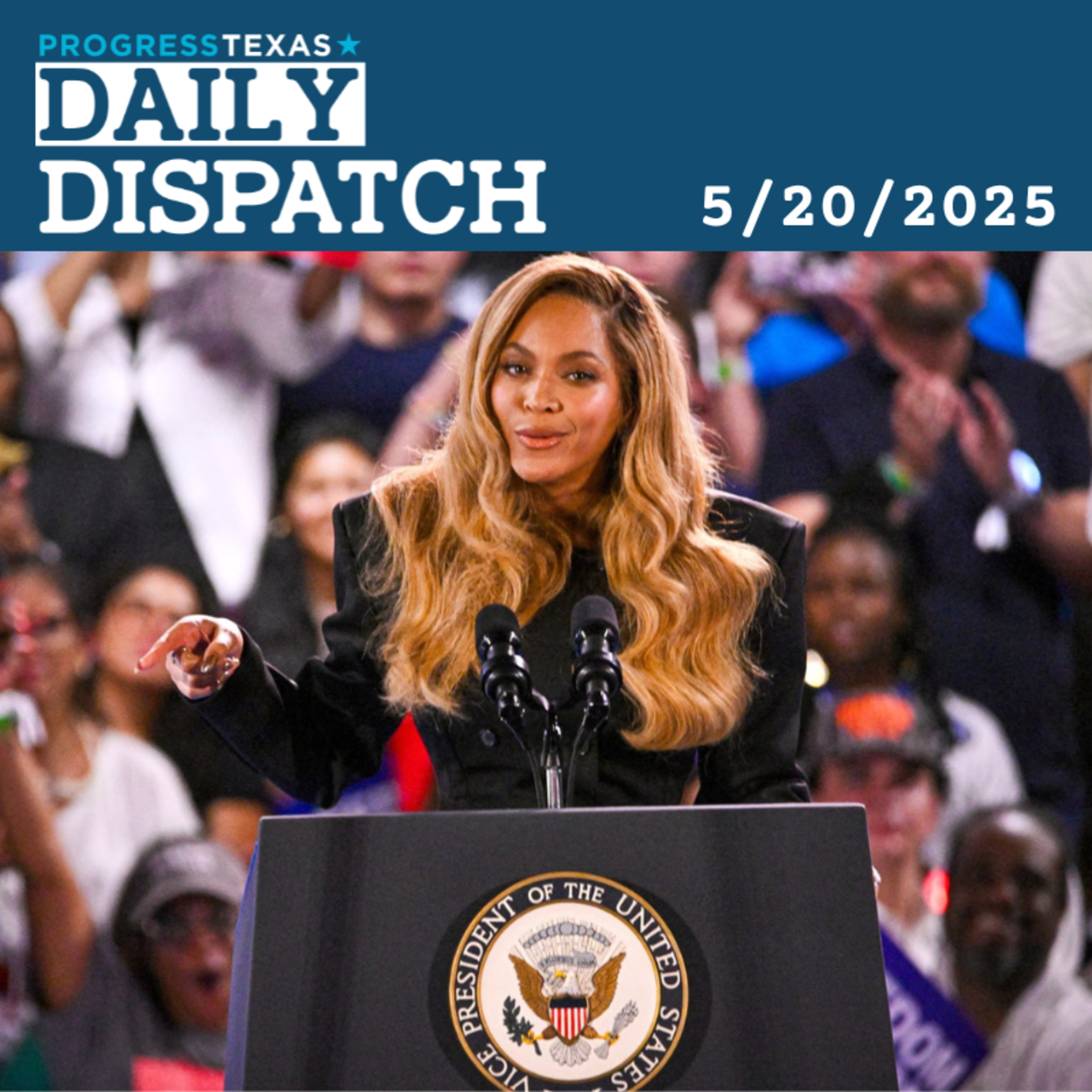 Daily Dispatch 5/20/25: Trump Targets Celebrities Over Houston Harris Rally, and More episode artwork