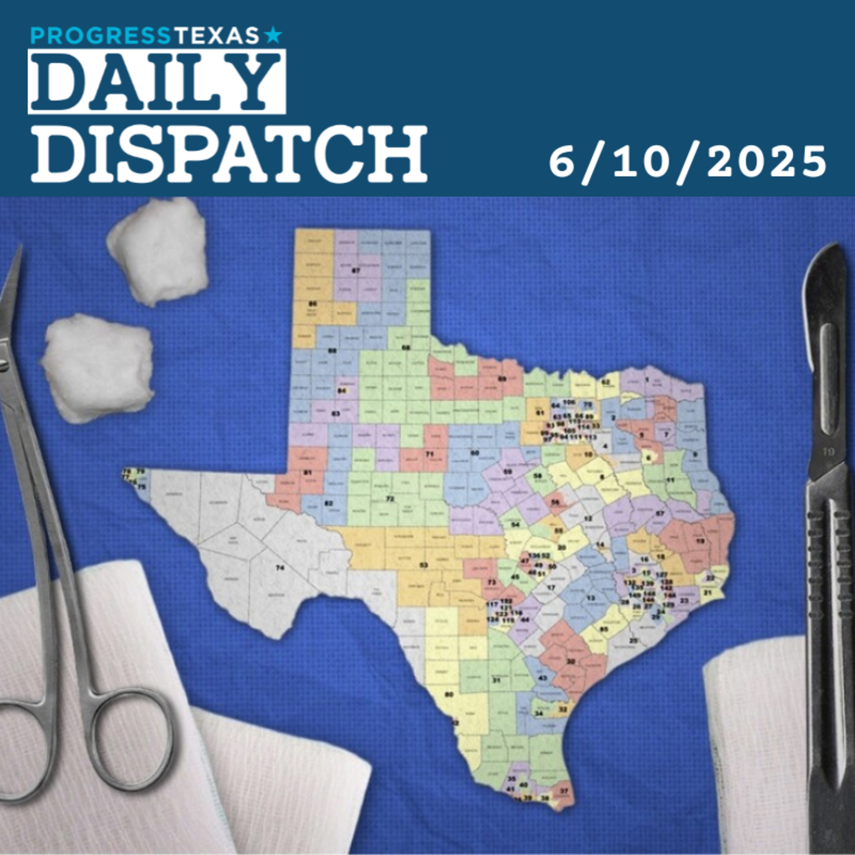 Daily Dispatch 6/10/25: Ahead Of Midterms, Republicans Plot To Redraw Election Maps, and More episode artwork